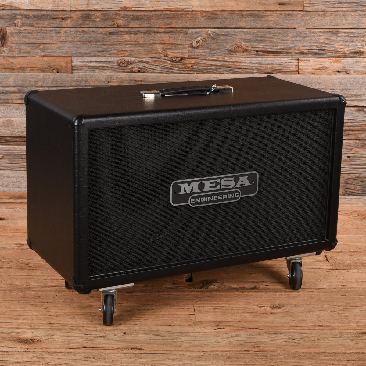 Mesa Boogie Rectifier 120-Watt 2x12" Horizontal Guitar Speaker Cabinet Black Amplifiers