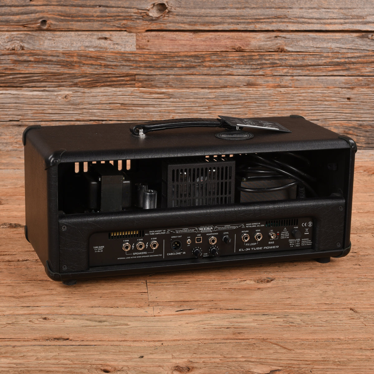 Mesa Boogie Rectifier Badlander EL34/50 2-Channel 50-Watt Guitar Amp Head Amplifiers