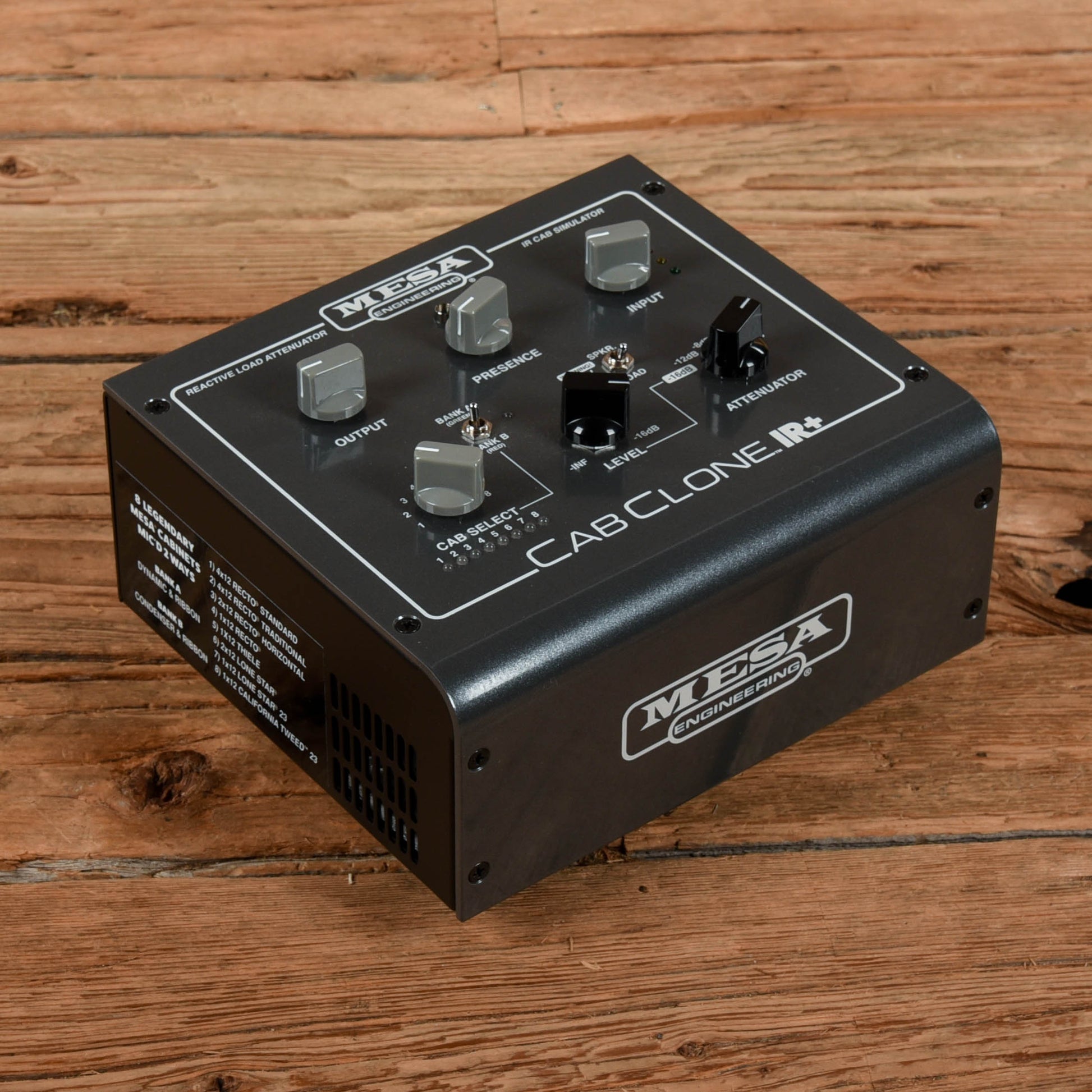 Mesa/Boogie CabClone IR Plus Reactive Load Attenuator & IR Cab Simulator 8 Ohm Amps / Amp Attenuators