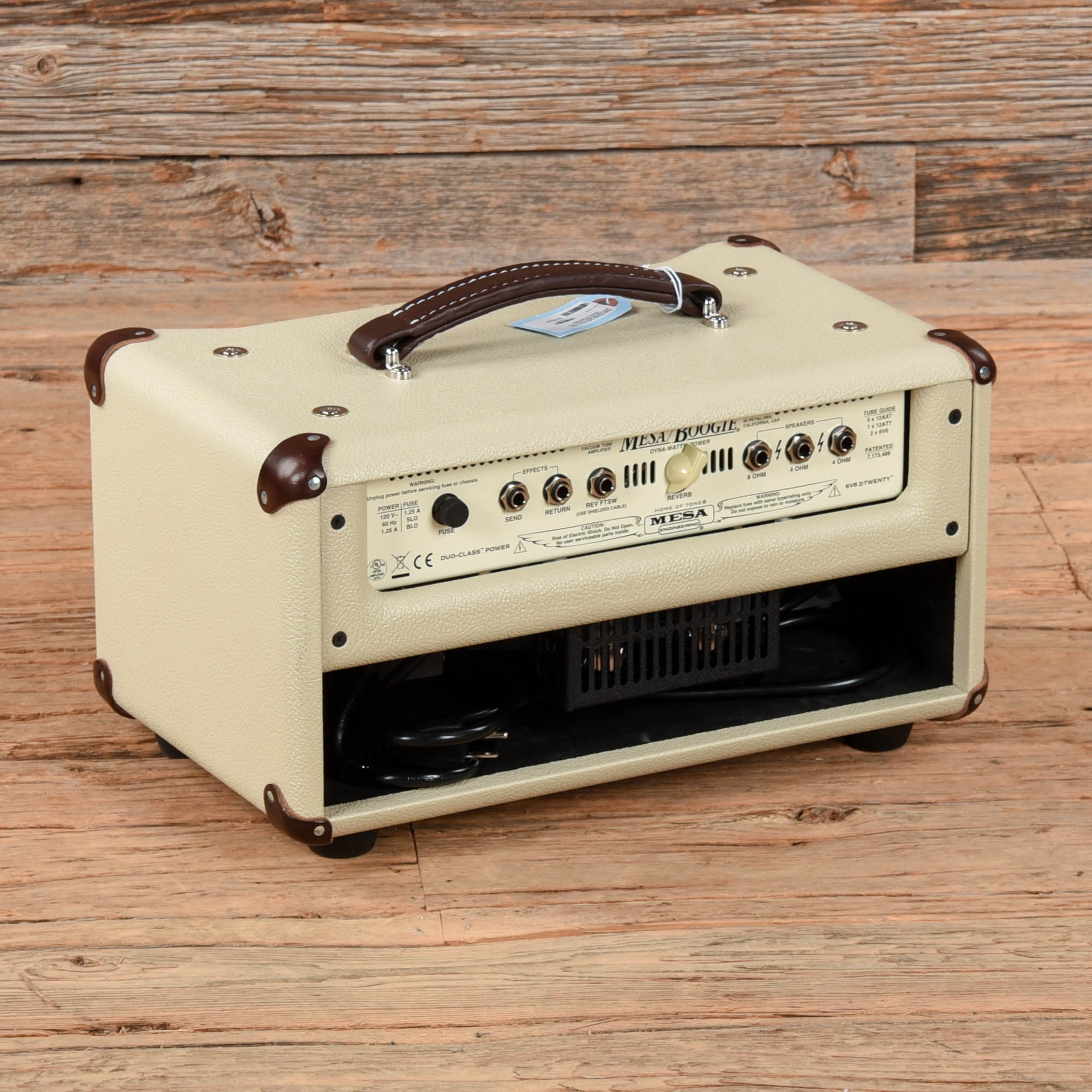 Mesa Boogie California Tweed 6V6 2:20 20-Watt Guitar Head Amps / Guitar Amps / Guitar Cabinets