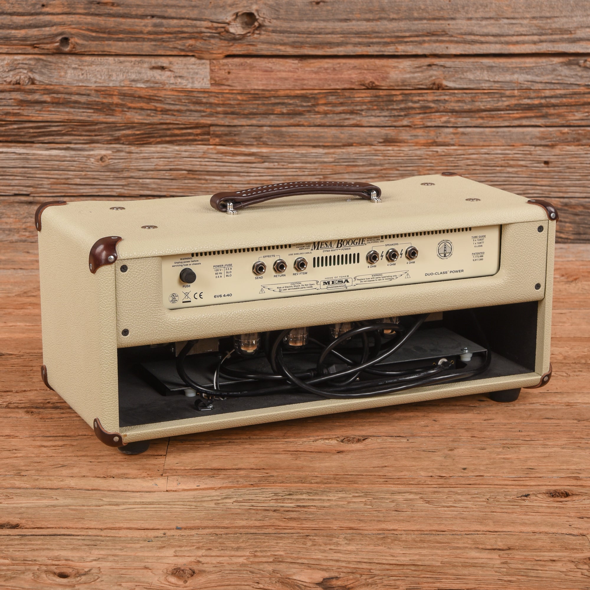 Mesa Boogie California Tweed 6V6 4:40 40-Watt Guitar Amp Head Amps / Guitar Amps / Guitar Cabinets