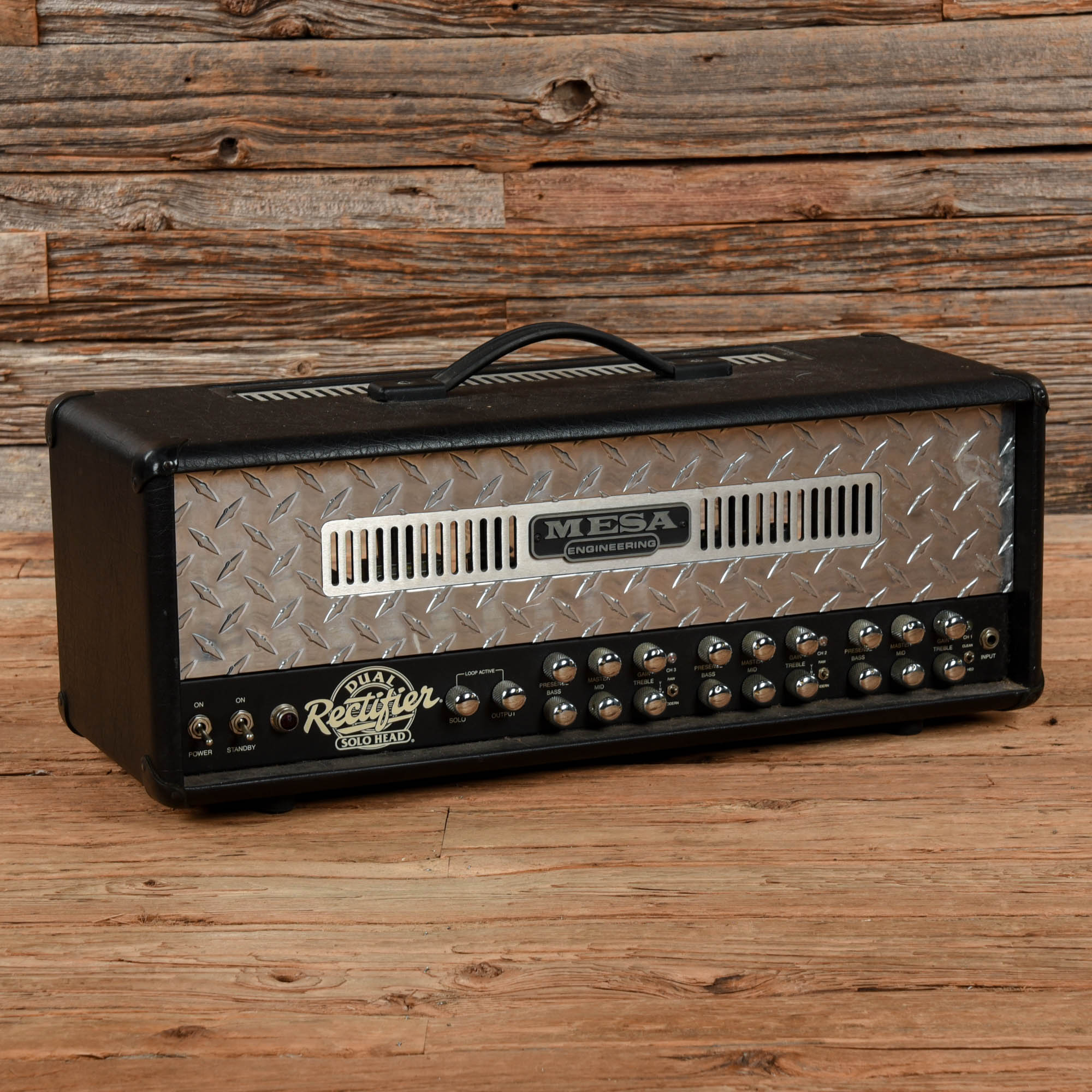 Mesa Boogie Dual Rectifier Solo 3-Channel 100-Watt Guitar Amp Head Amps / Guitar Amps / Guitar Cabinets