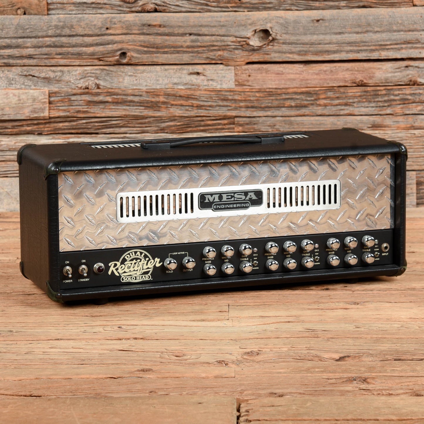 Mesa Boogie Dual Rectifier Solo 3-Channel 100-Watt Guitar Amp Head Amps / Guitar Amps / Guitar Cabinets