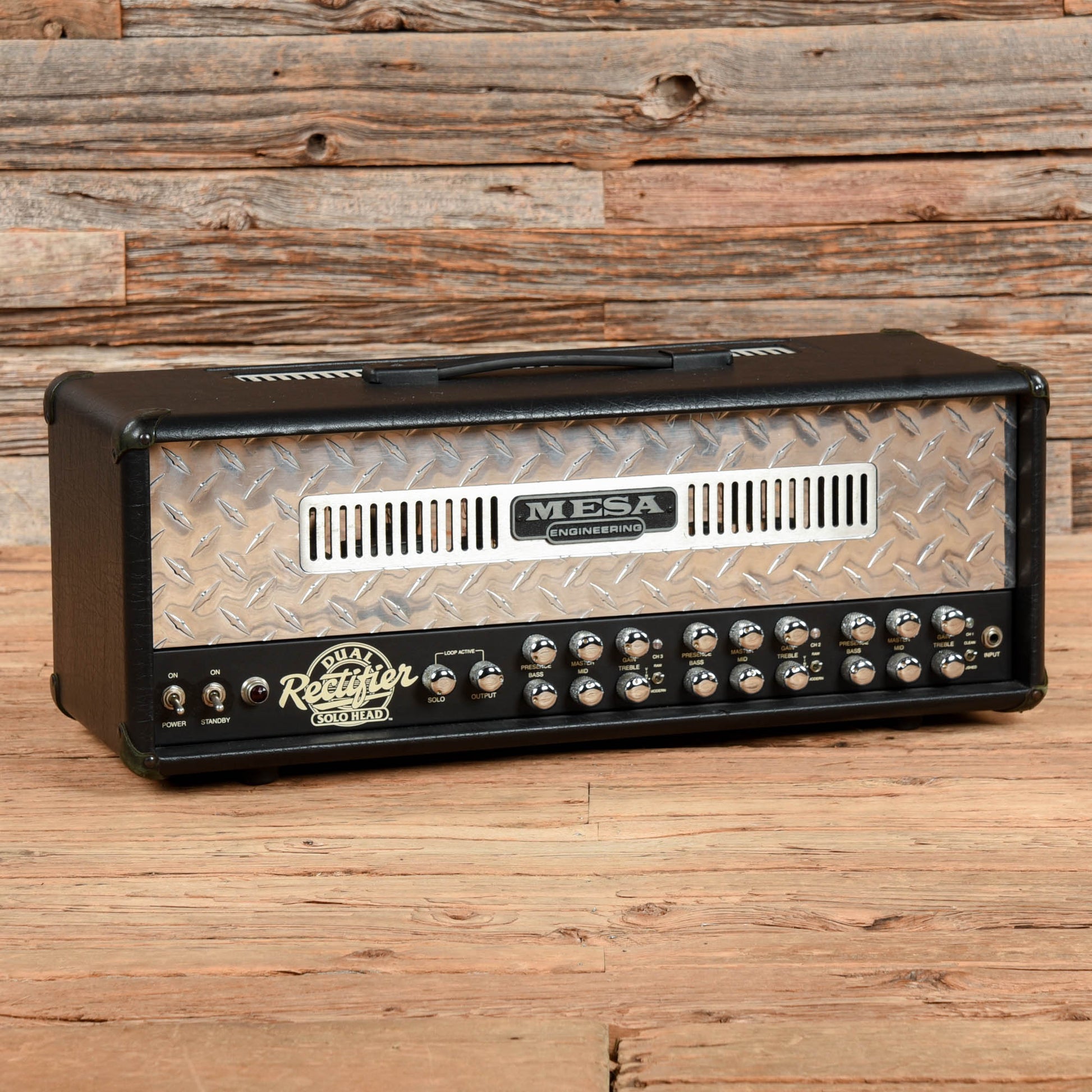 Mesa Boogie Dual Rectifier Solo 3-Channel 100-Watt Guitar Amp Head Amps / Guitar Amps / Guitar Cabinets