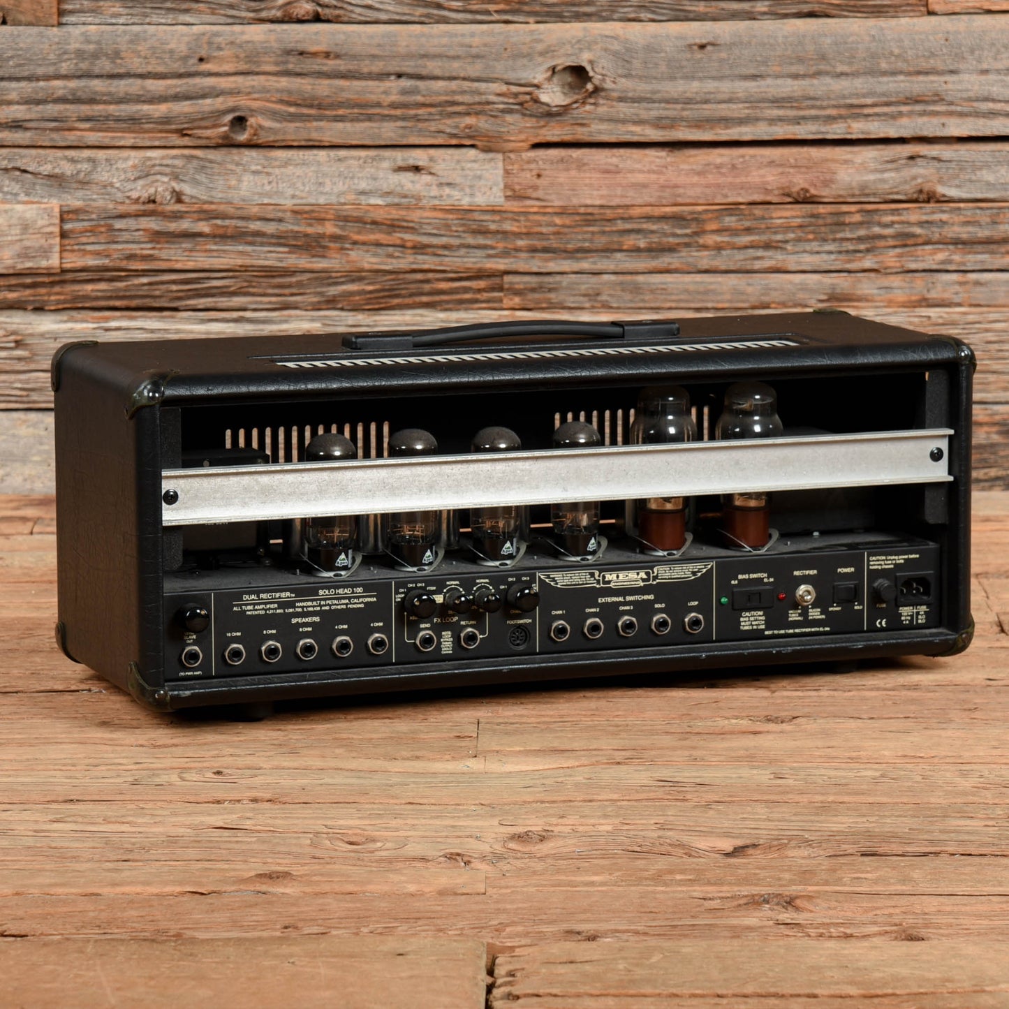 Mesa Boogie Dual Rectifier Solo 3-Channel 100-Watt Guitar Amp Head Amps / Guitar Amps / Guitar Cabinets