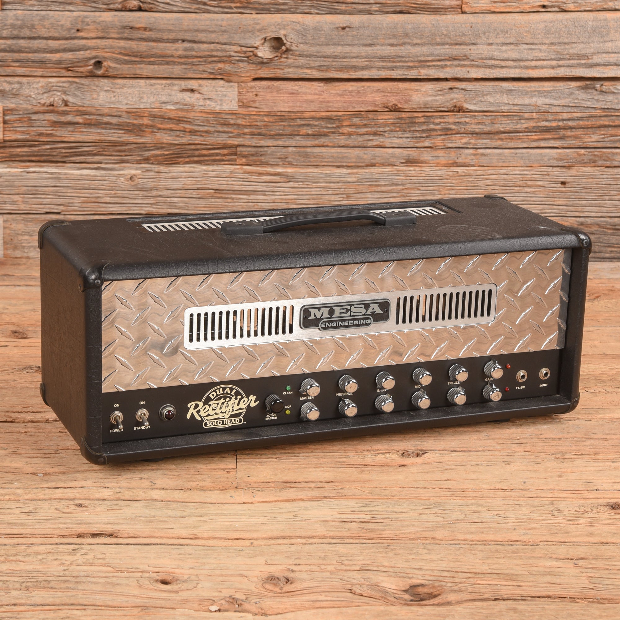 Mesa Boogie Dual Rectifier Solo Head 2-Channel 100-Watt Guitar Amp Head Amps / Guitar Amps / Guitar Cabinets
