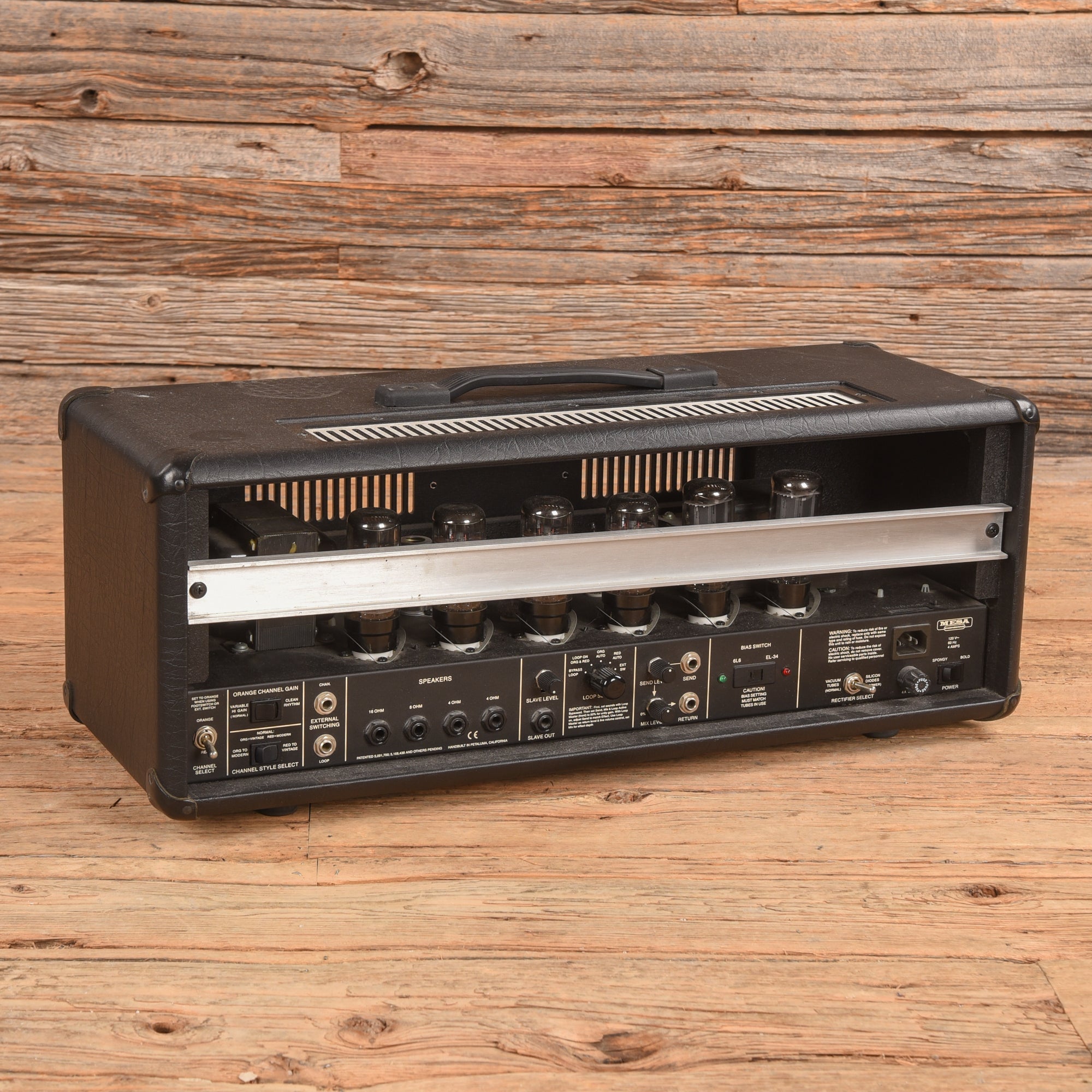 Mesa Boogie Dual Rectifier Solo Head 2-Channel 100-Watt Guitar Amp Head Amps / Guitar Amps / Guitar Cabinets