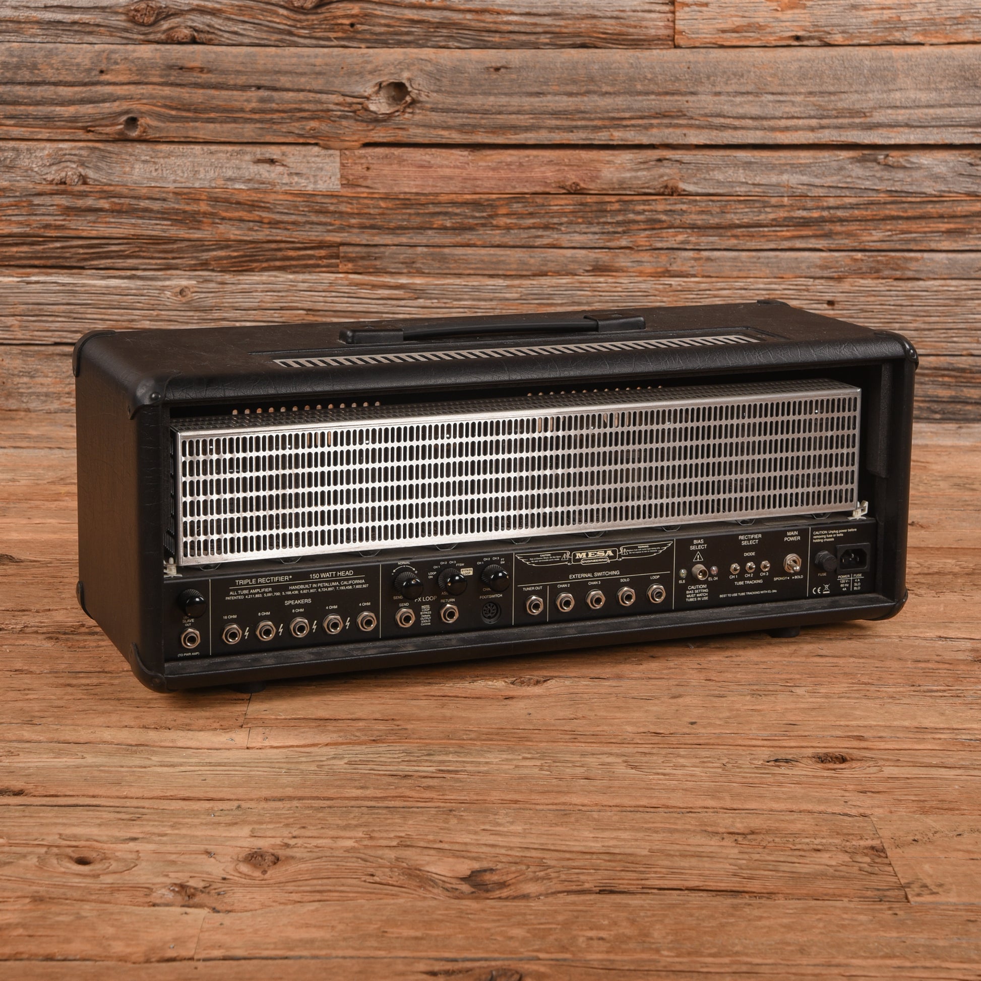 Mesa Boogie Triple Rectifier "Multi-Watt" 3-Channel 150-Watt Guitar Amp Head Amps / Guitar Amps / Guitar Cabinets