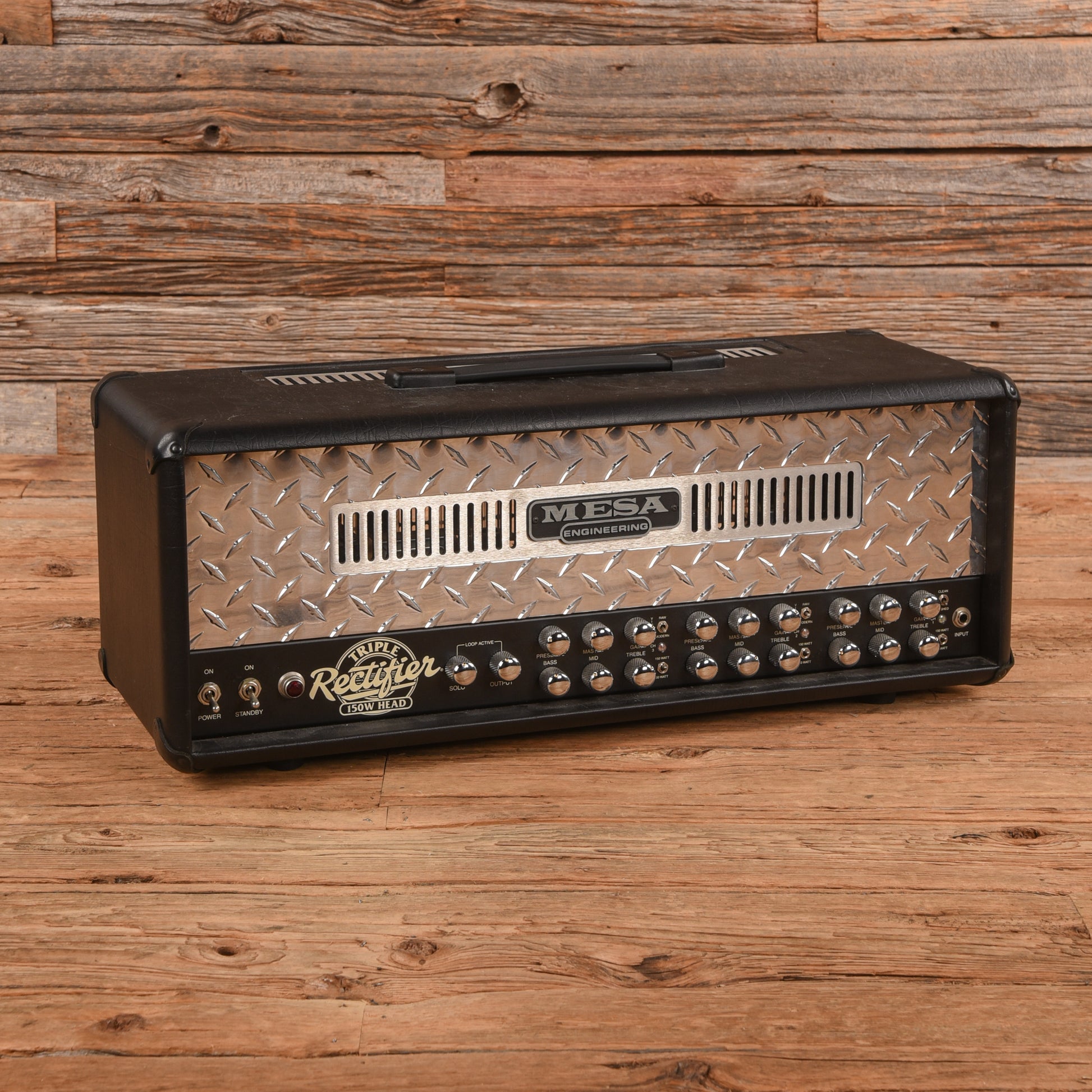 Mesa Boogie Triple Rectifier "Multi-Watt" 3-Channel 150-Watt Guitar Amp Head Amps / Guitar Amps / Guitar Cabinets