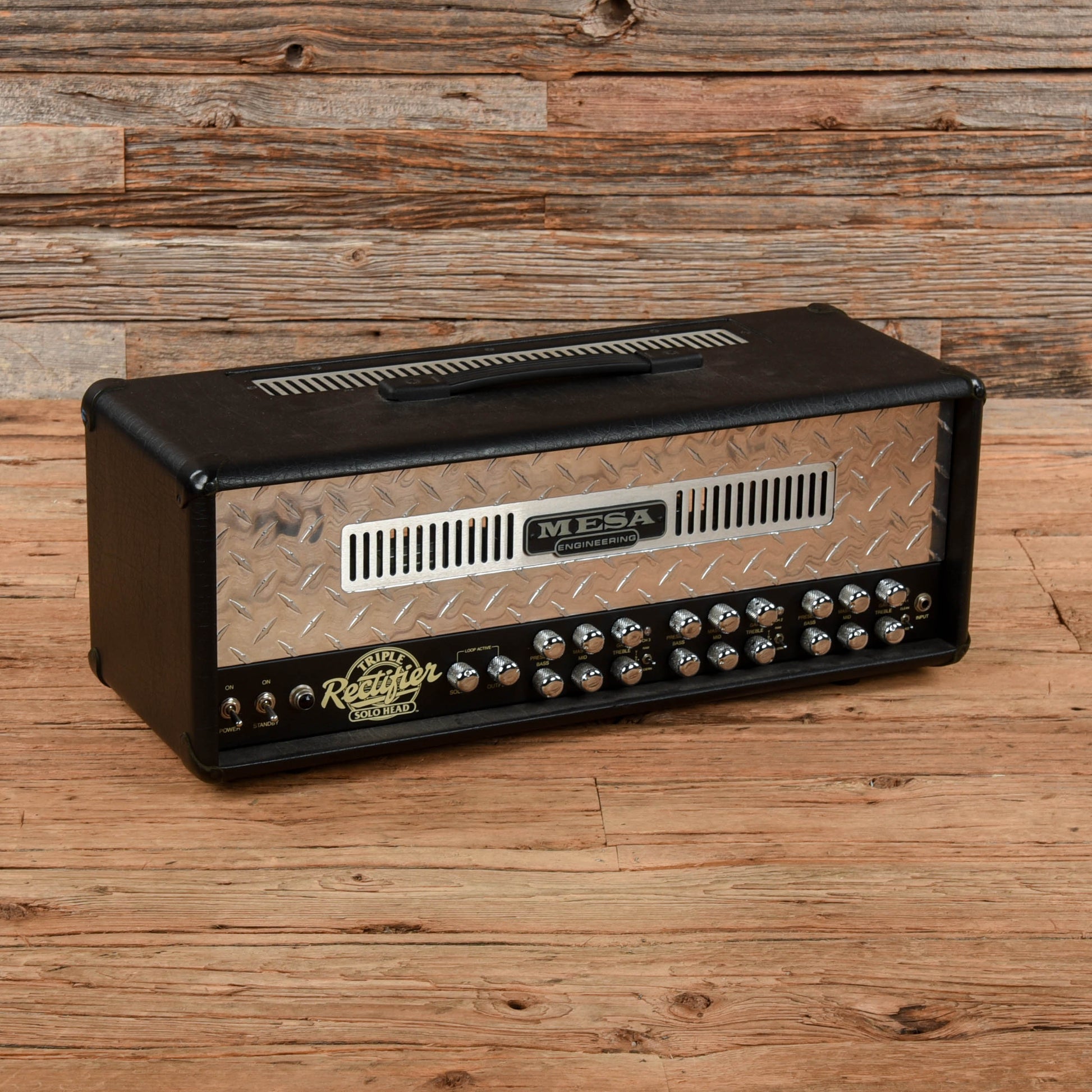Mesa Boogie Triple Rectifier Solo Head 3-Channel 150-Watt Guitar Amp Head Amps / Guitar Amps / Guitar Cabinets