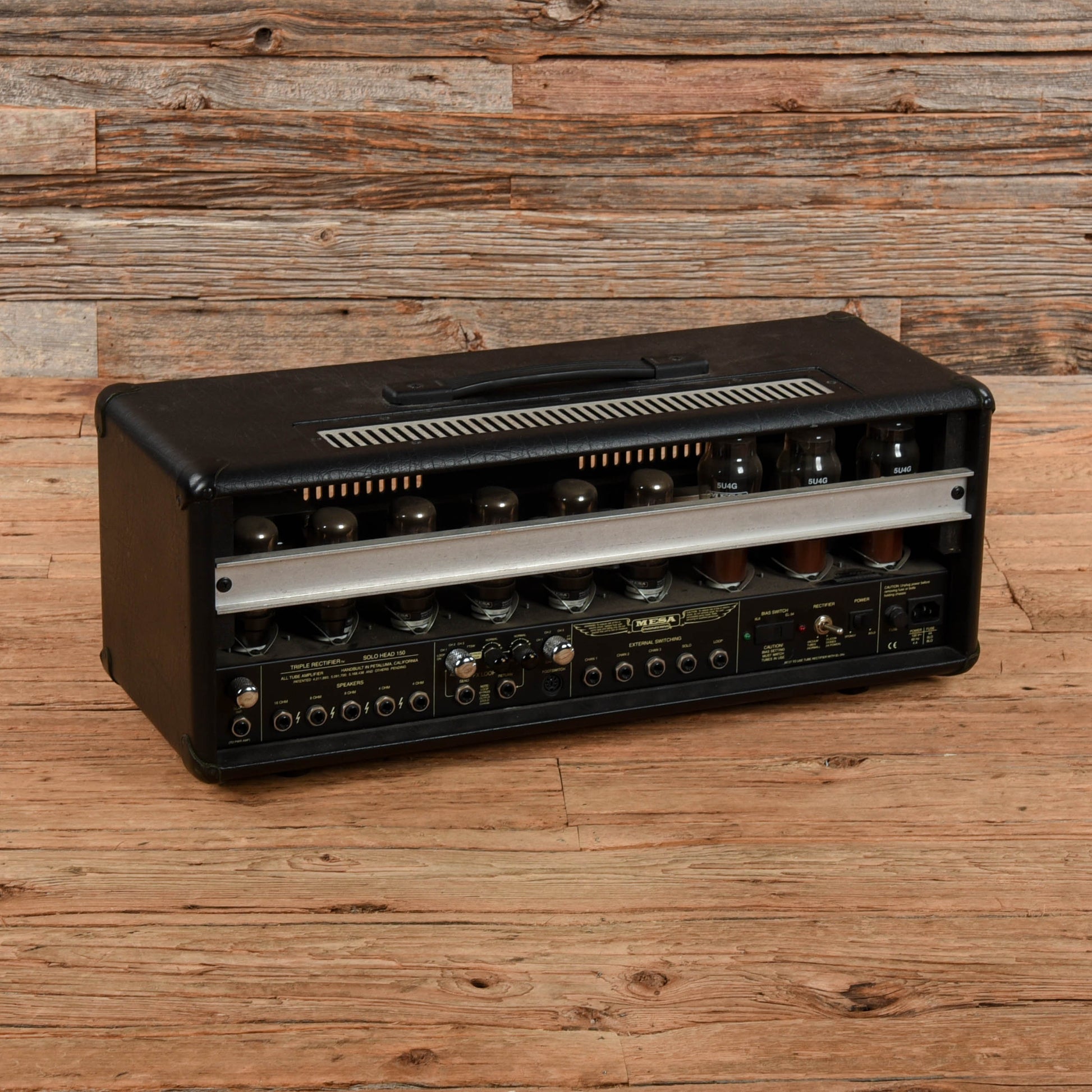Mesa Boogie Triple Rectifier Solo Head 3-Channel 150-Watt Guitar Amp Head Amps / Guitar Amps / Guitar Cabinets