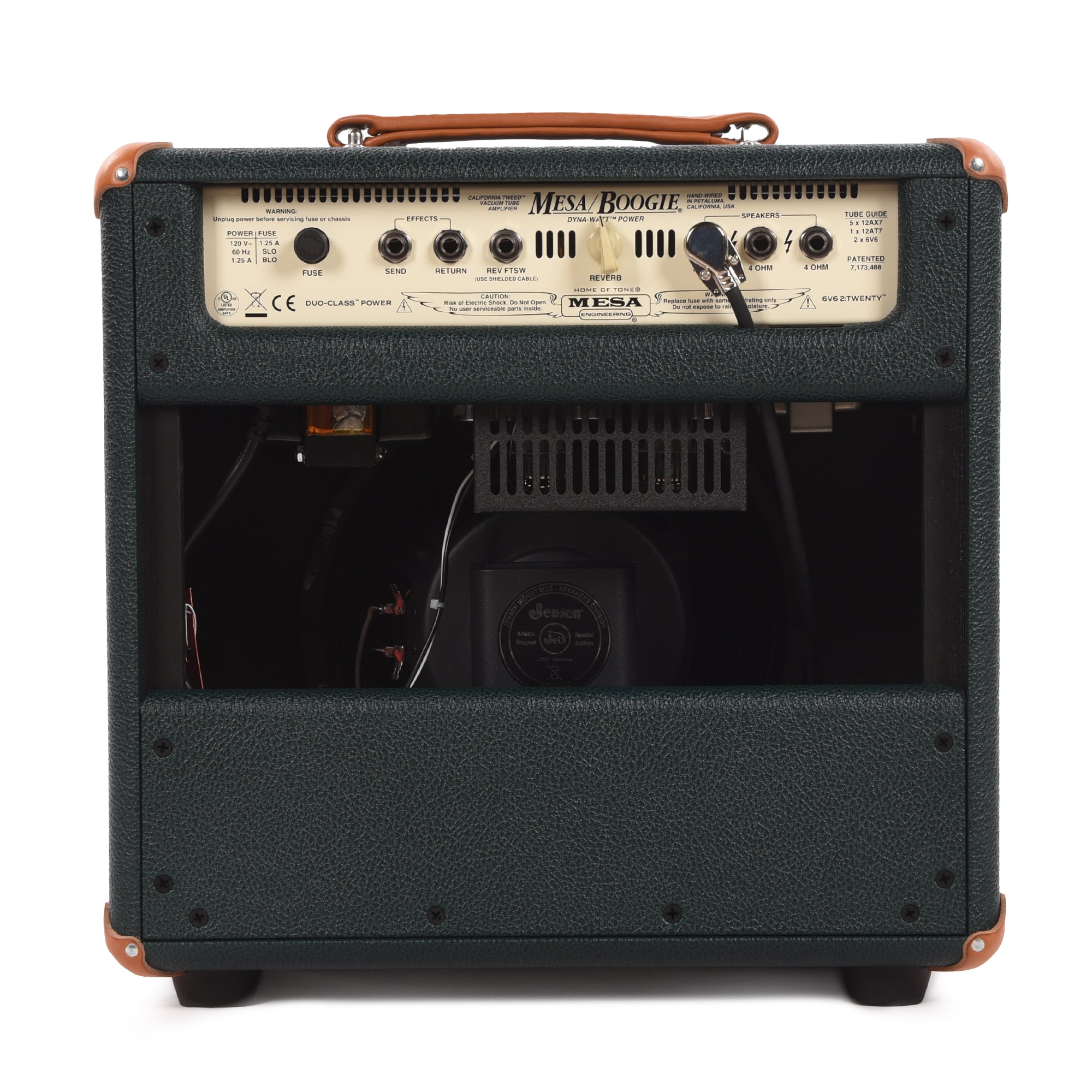 Mesa/Boogie California Tweed 6V6 2:20 20W 1x10 Combo Emerald Bronco w/ Jensen Blackbird Amps / Guitar Amps / Guitar Combos
