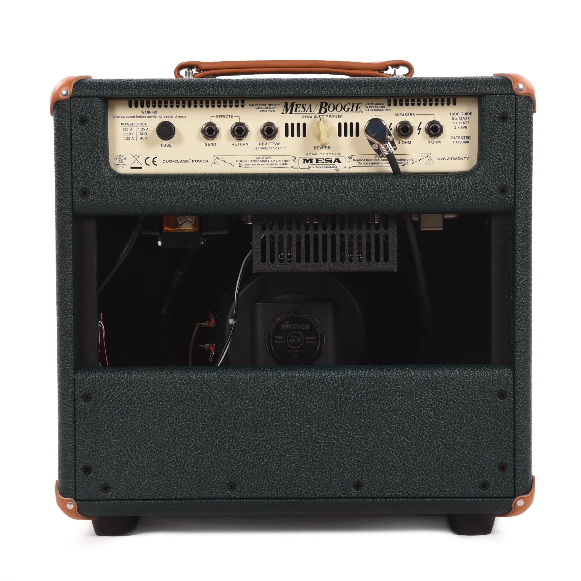 Mesa/Boogie California Tweed 6V6 2:20 20W 1x10 Combo Emerald Bronco w/ Jensen Blackbird Amps / Guitar Amps / Guitar Combos
