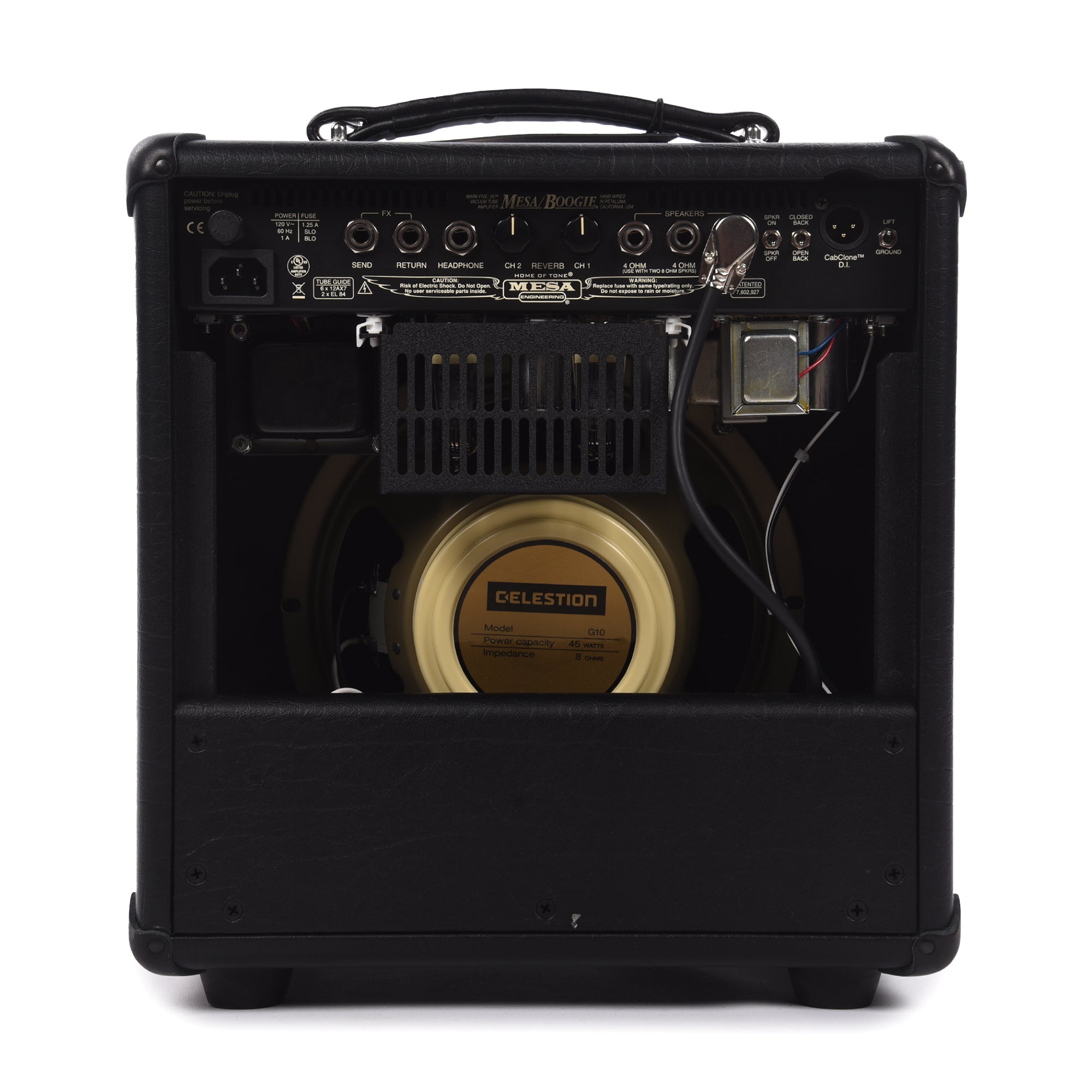 Mesa/Boogie Mark Five: 25 1x10 Combo Black Taurus w/ Celestion G10 Creamback Amps / Guitar Amps / Guitar Combos