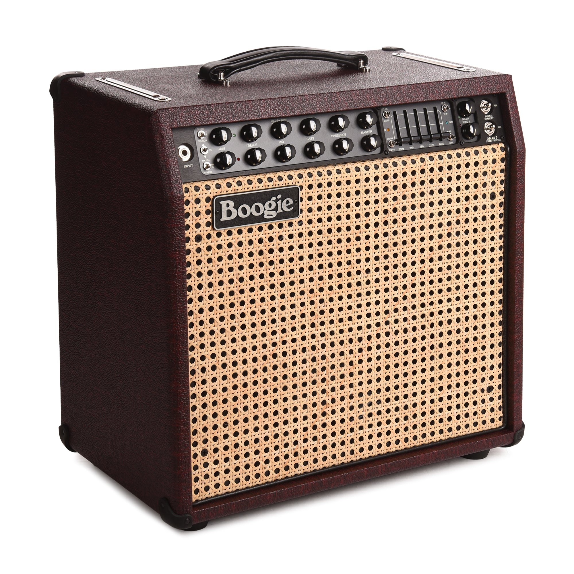 Mesa/Boogie Mark Five: 35 35W 1x12 Combo Vintage Bordeux w/ Wicker Grill Amps / Guitar Amps / Guitar Combos