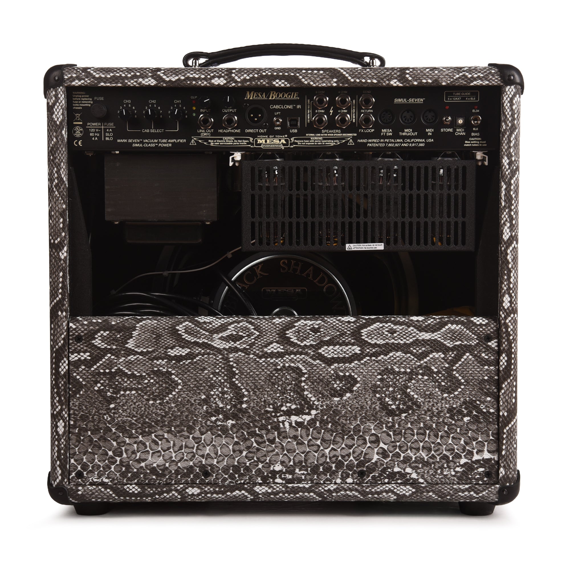Mesa/Boogie Mark VII 1x12 Combo Indigo Python Limited Edition Amps / Guitar Amps / Guitar Combos