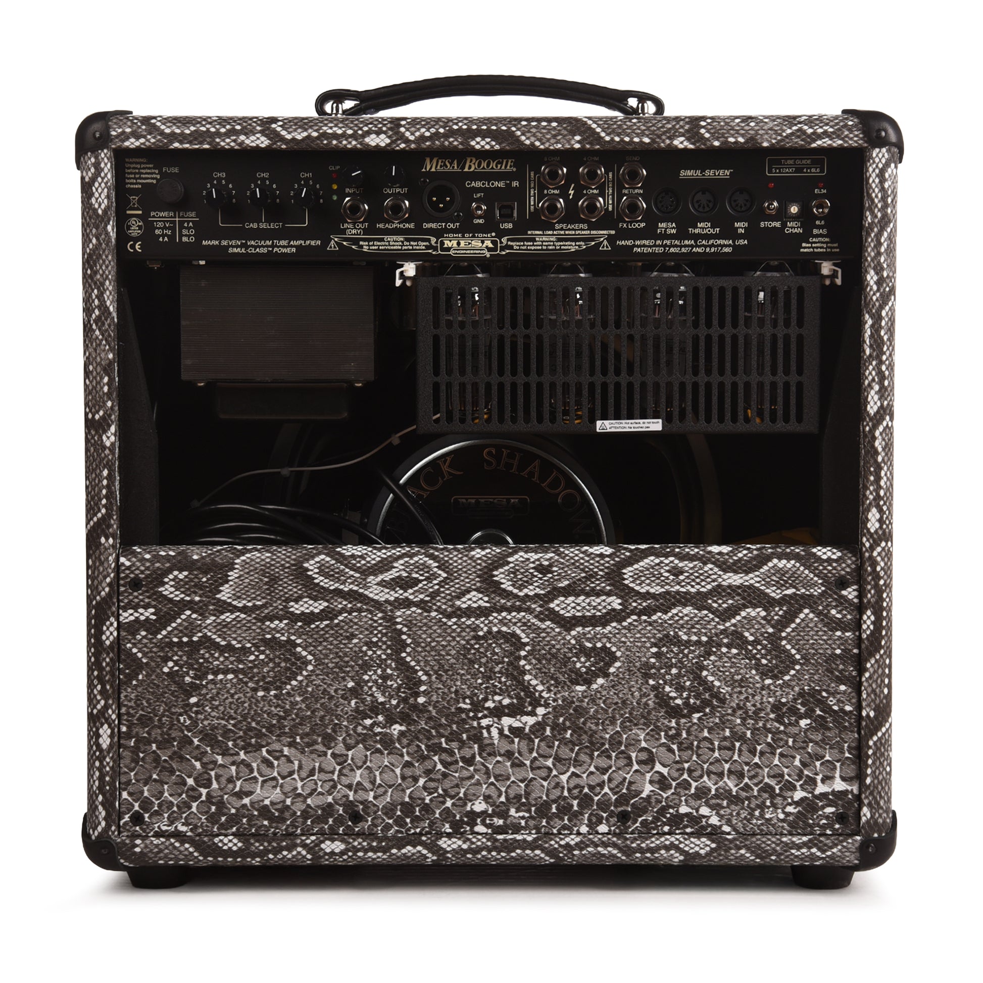 Mesa/Boogie Mark VII 1x12 Combo Indigo Python Limited Edition Amps / Guitar Amps / Guitar Combos
