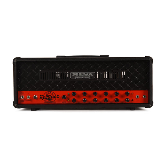 Mesa/Boogie 2-Channel 90s Dual Rectifier 100w Tube Amp Head Limited Black Snake Vinyl w/ Ferrari Rosso Red Chassis Amps / Guitar Amps / Guitar Heads