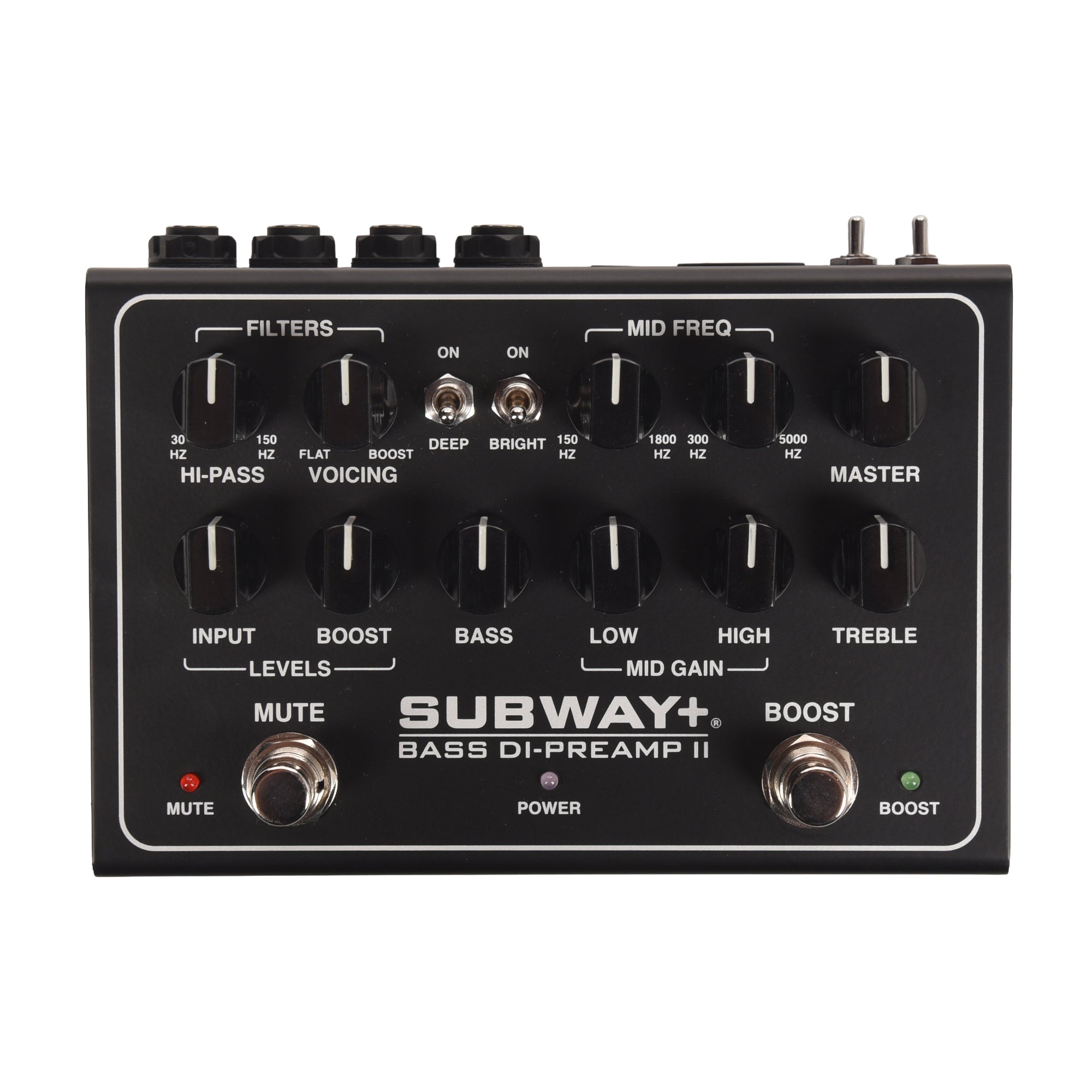 Mesa/Boogie Subway+ Bass DI Pedal Effect Pedals