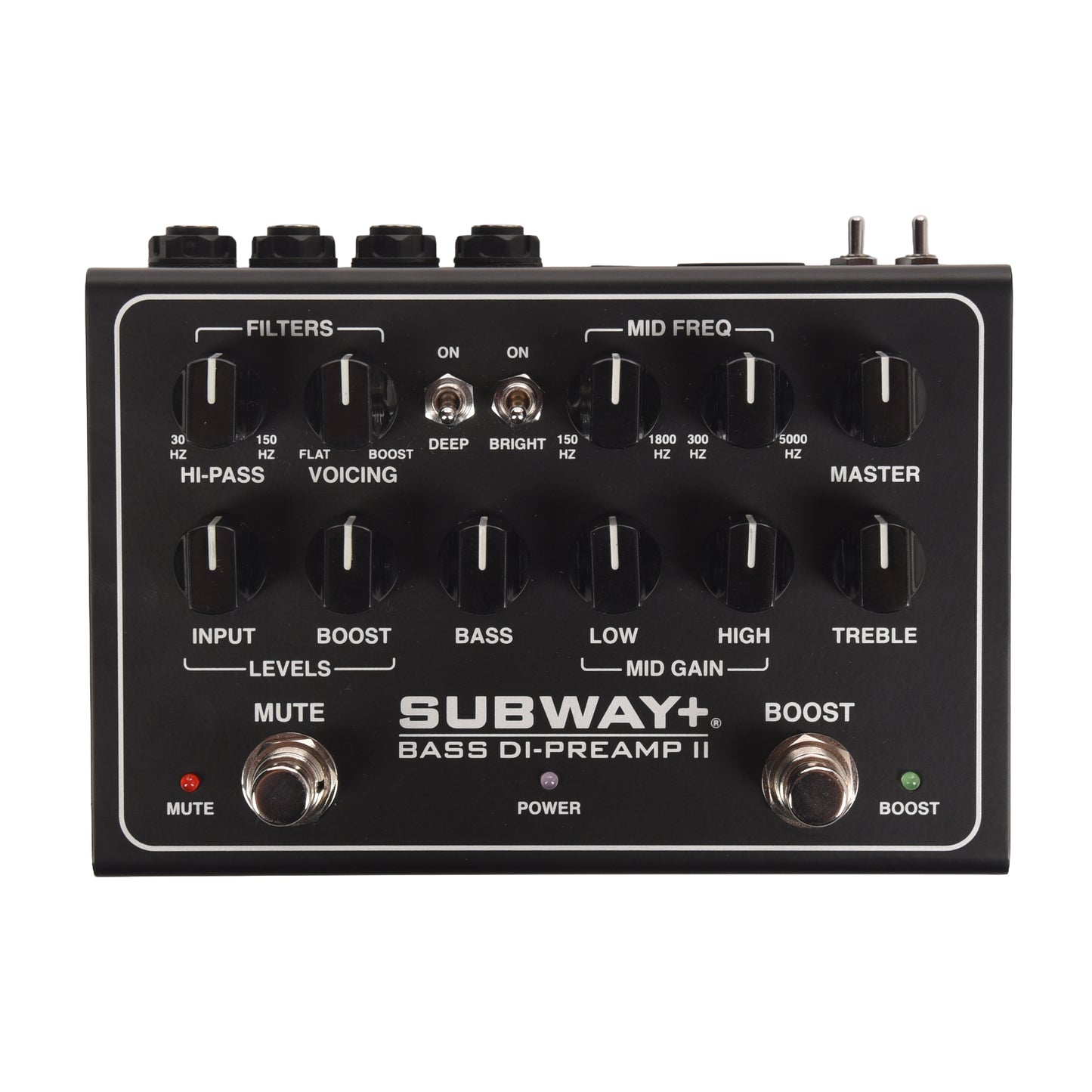 Mesa/Boogie Subway+ Bass DI Pedal Effect Pedals