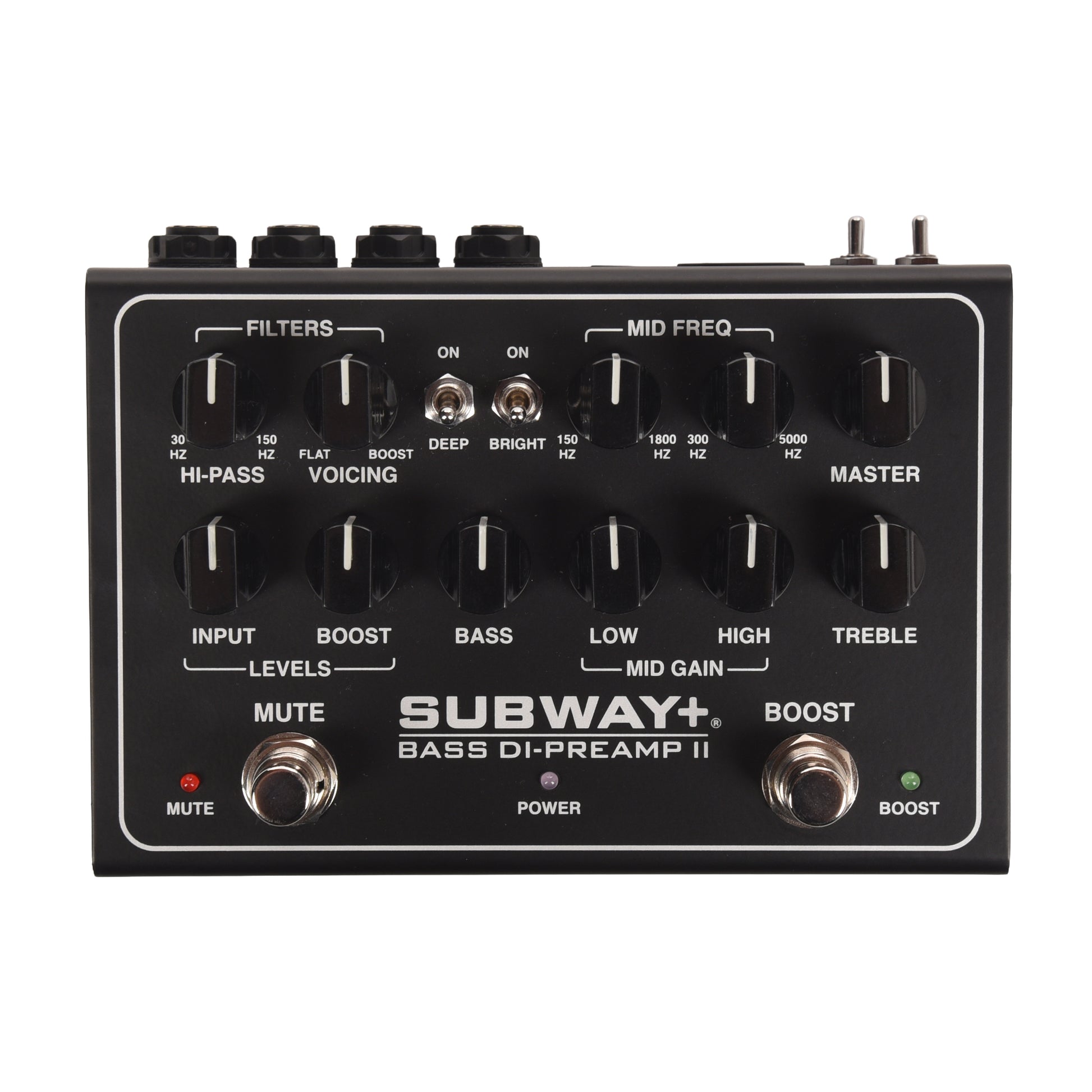 Mesa/Boogie Subway+ Bass DI Pedal Effect Pedals