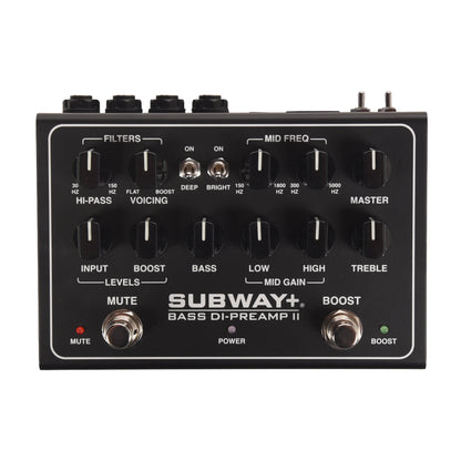 Mesa/Boogie Subway+ Bass DI Pedal Effect Pedals