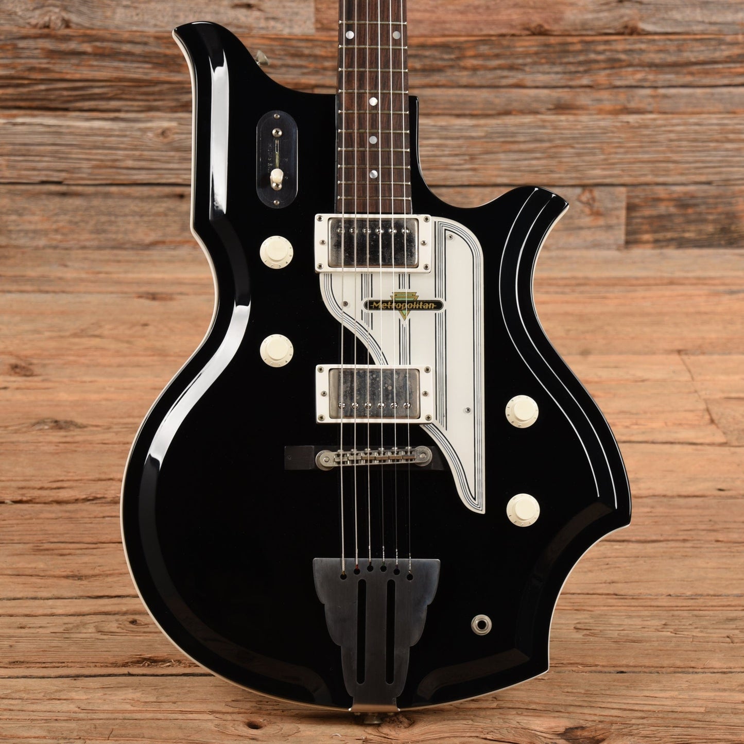 Metropolitan Tanglewood Deluxe Black 1996 Electric Guitars / Solid Body