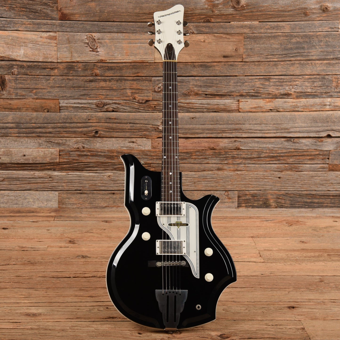 Metropolitan Tanglewood Deluxe Black 1996 Electric Guitars / Solid Body