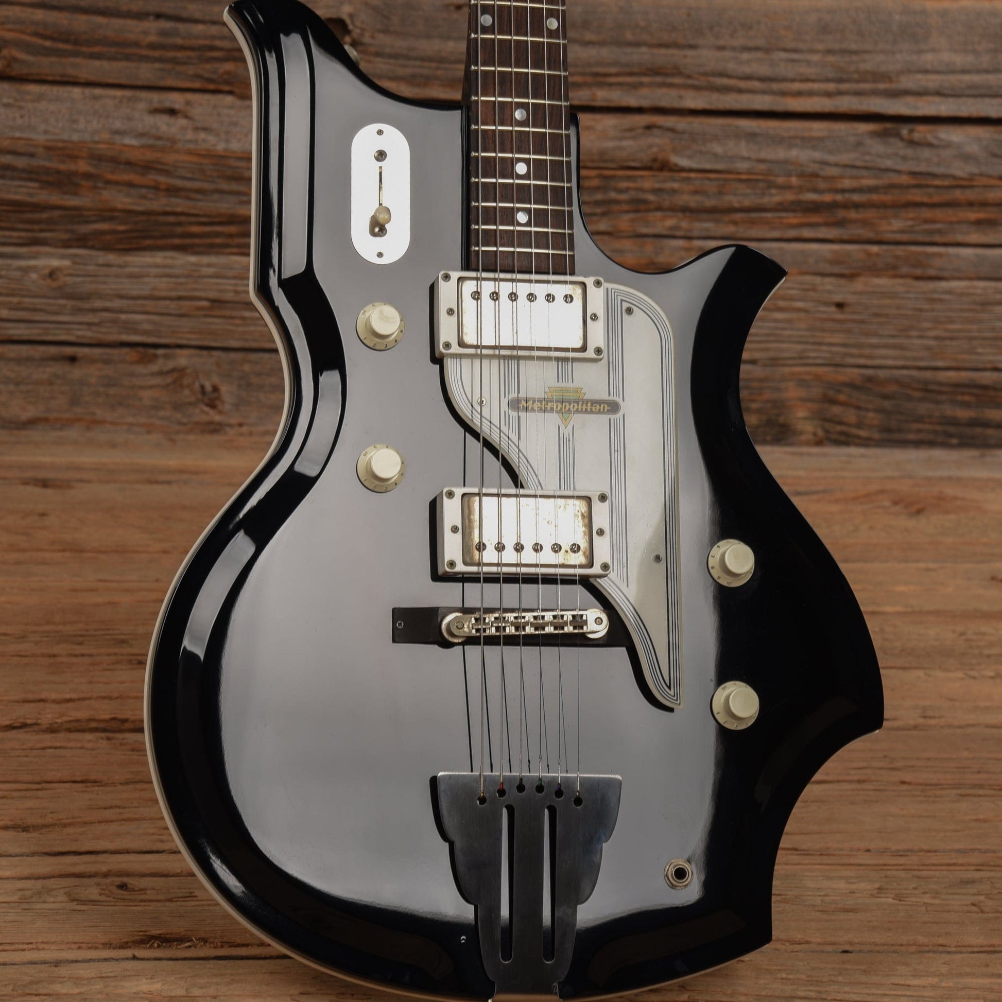Metropolitan Tanglewood Deluxe Black 1996 Electric Guitars / Solid Body