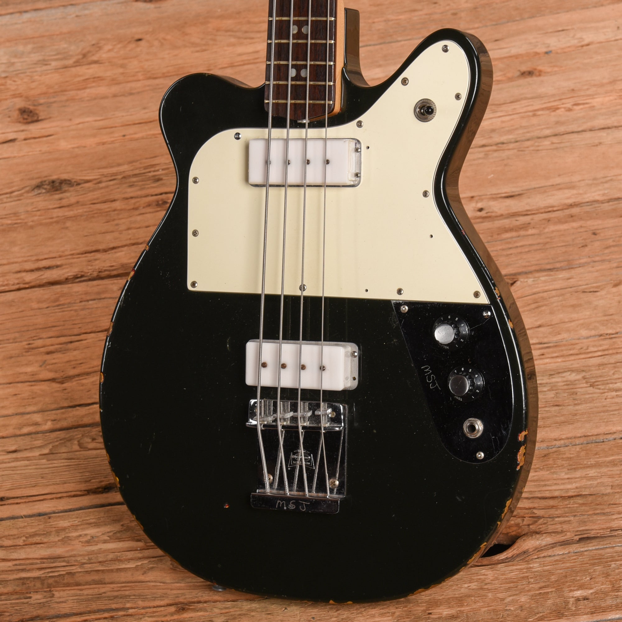 Micro-Frets Husky Bass Tuxedo 1970s Bass Guitars / 4-String
