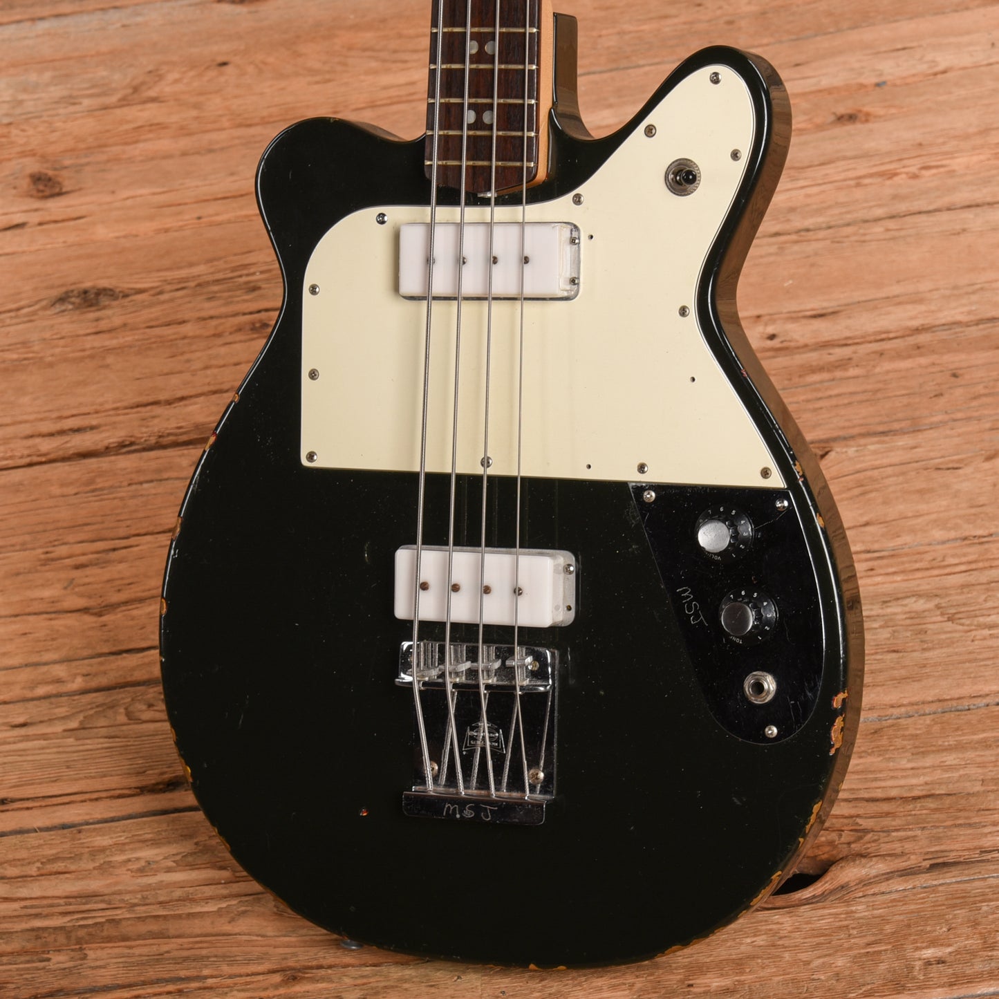 Micro-Frets Husky Bass Tuxedo 1970s Bass Guitars / 4-String