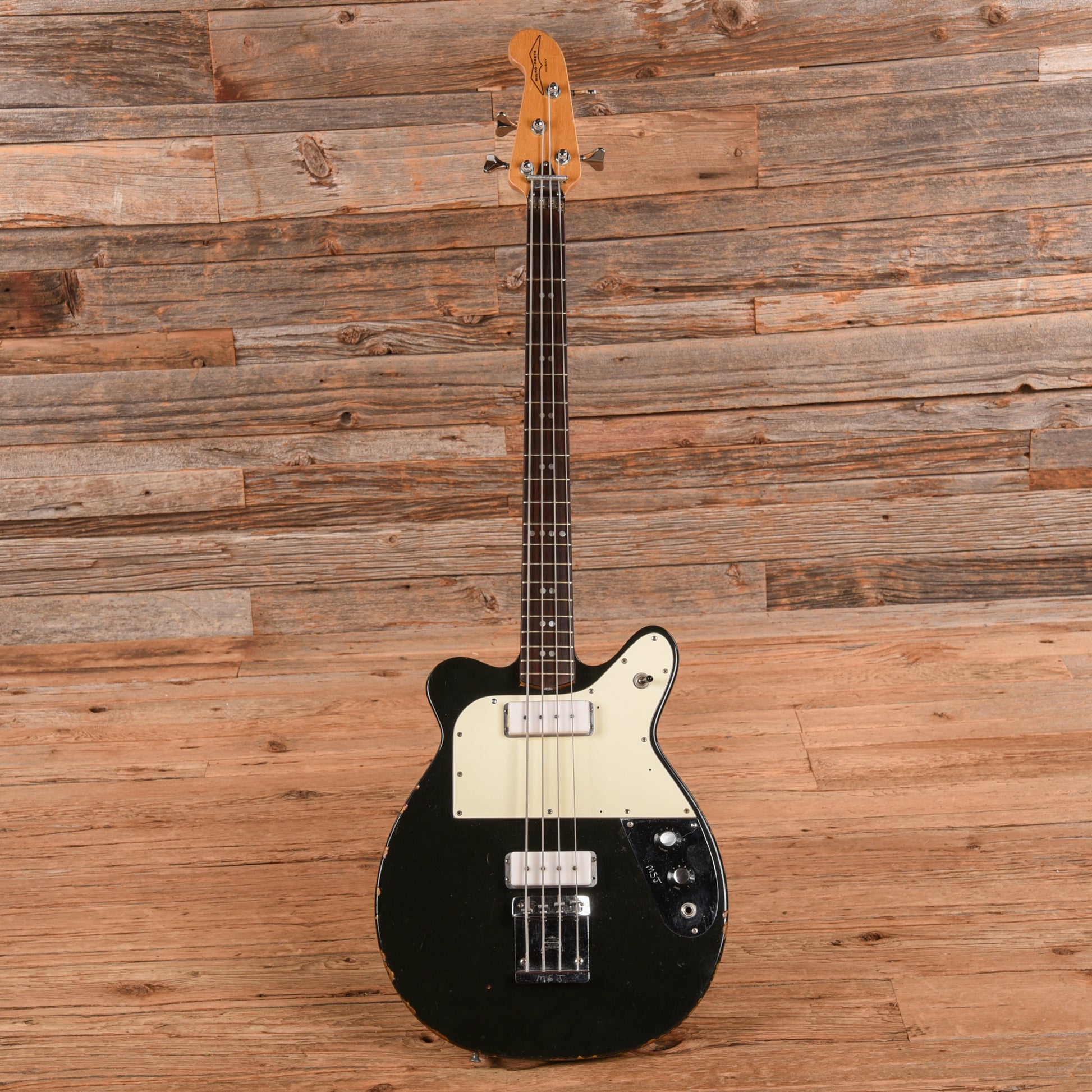 Micro-Frets Husky Bass Tuxedo 1970s Bass Guitars / 4-String