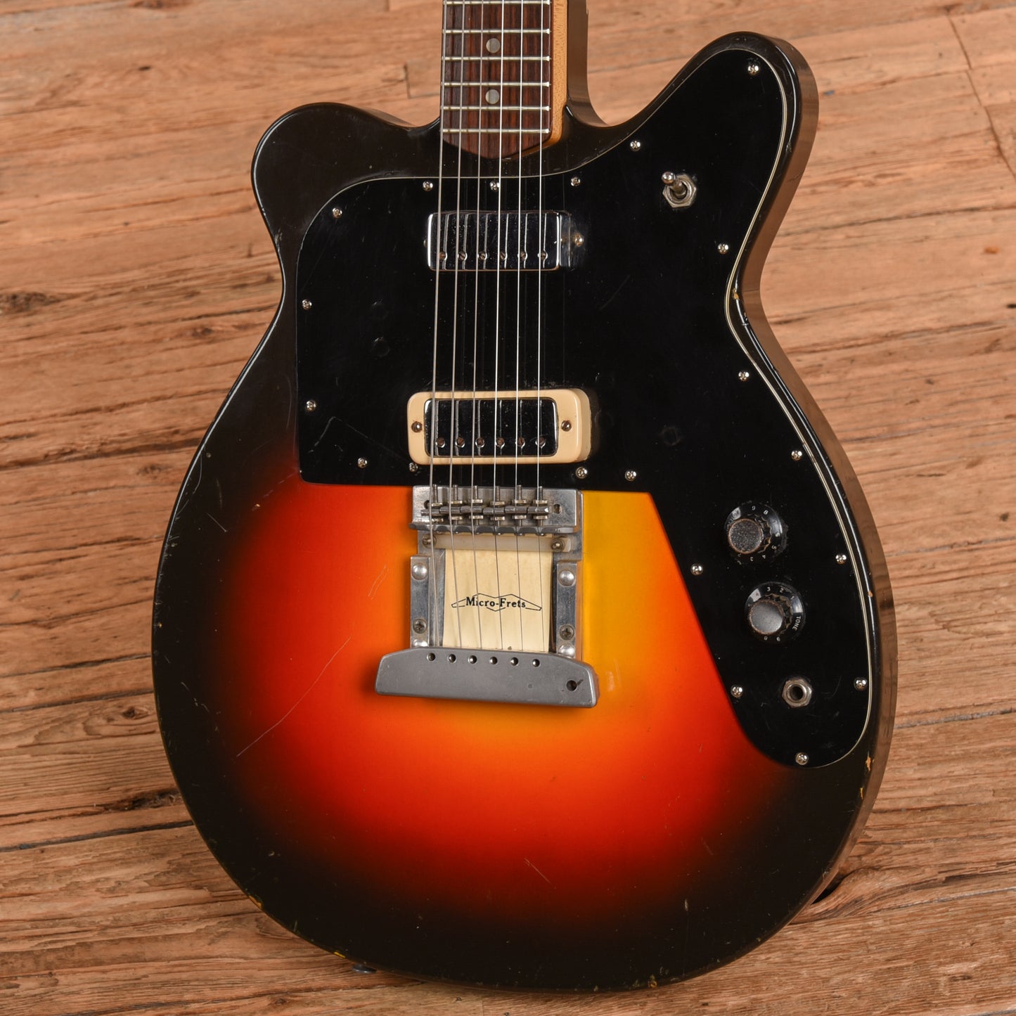 Micro-Frets Swinger Sunburst 1960s Electric Guitars / Solid Body