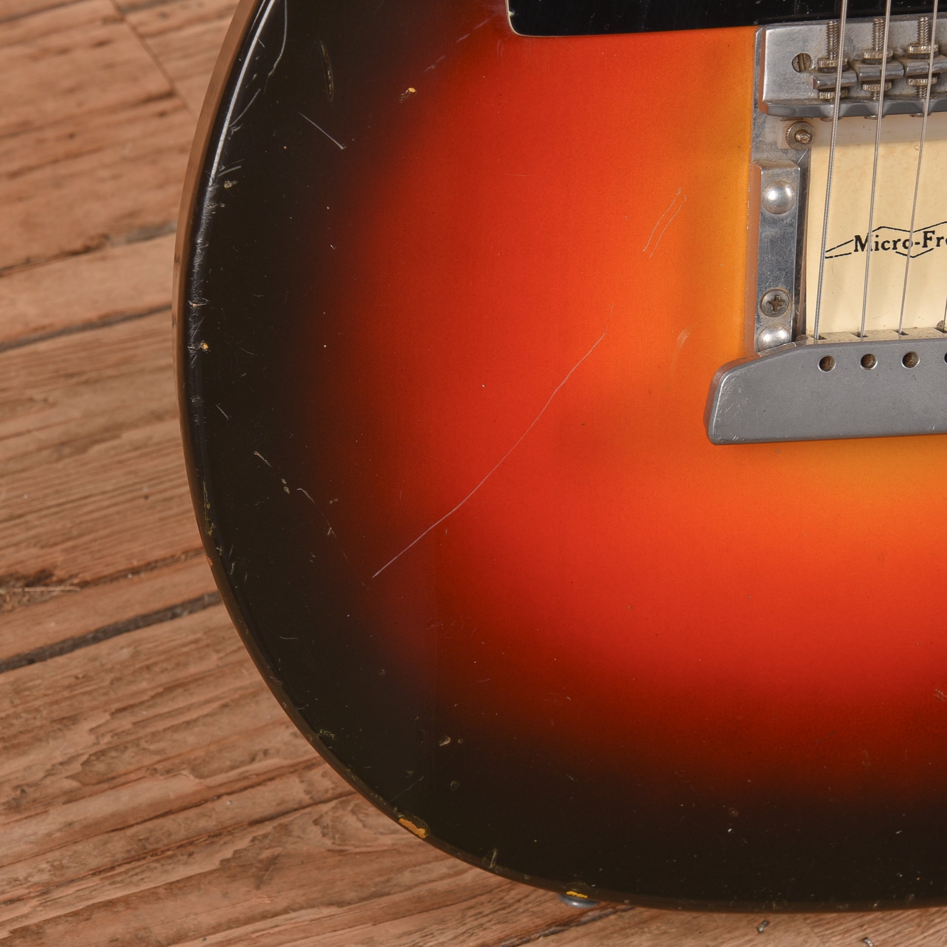 Micro-Frets Swinger Sunburst 1960s Electric Guitars / Solid Body
