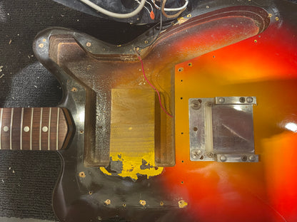 Micro-Frets Swinger Sunburst 1960s Electric Guitars / Solid Body