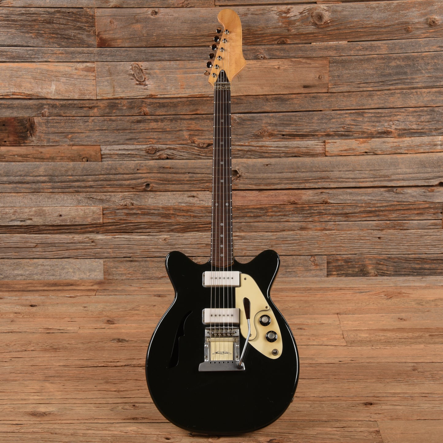 Microfrets Calibra I Black 1970s Electric Guitars / Solid Body
