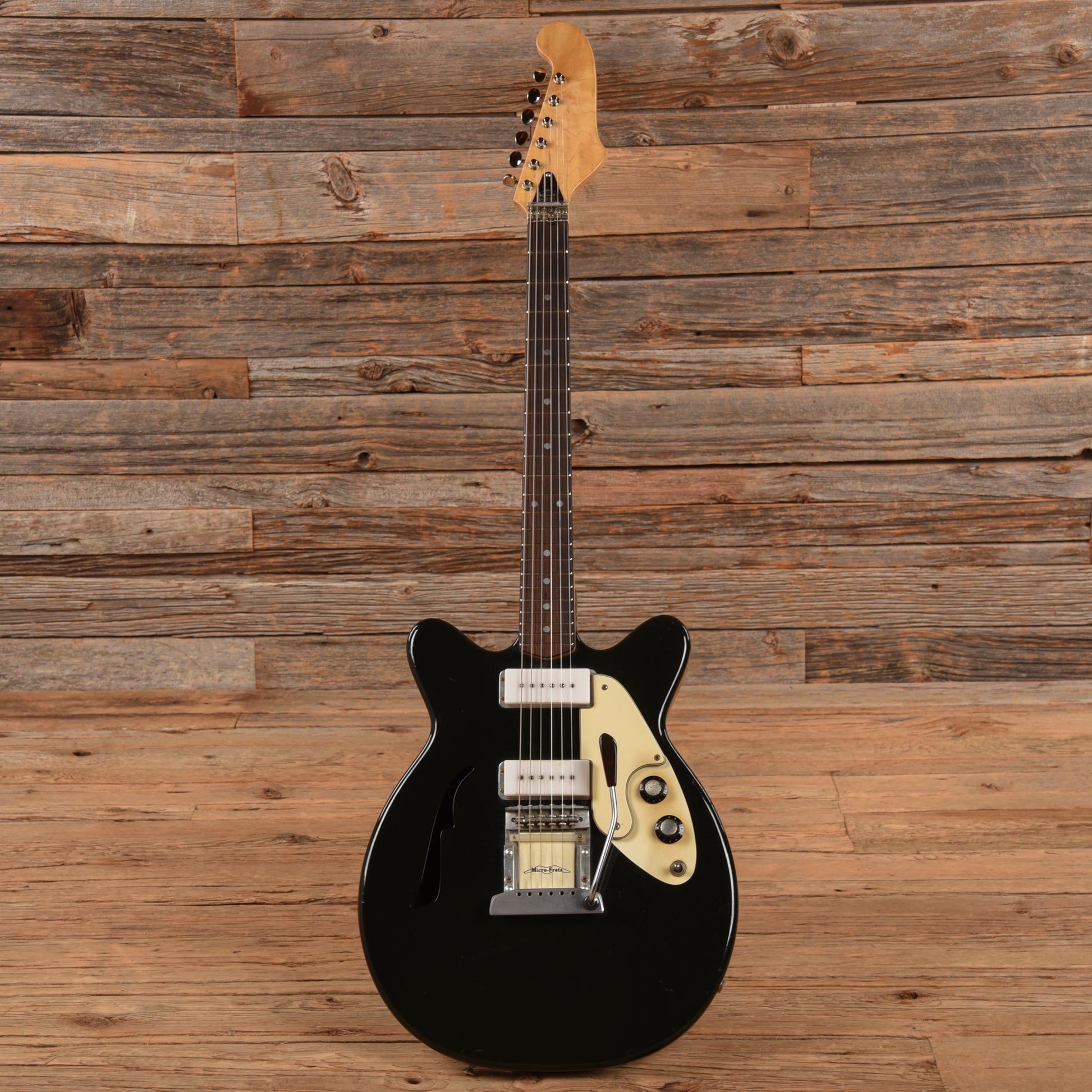 Microfrets Calibra I Black 1970s Electric Guitars / Solid Body