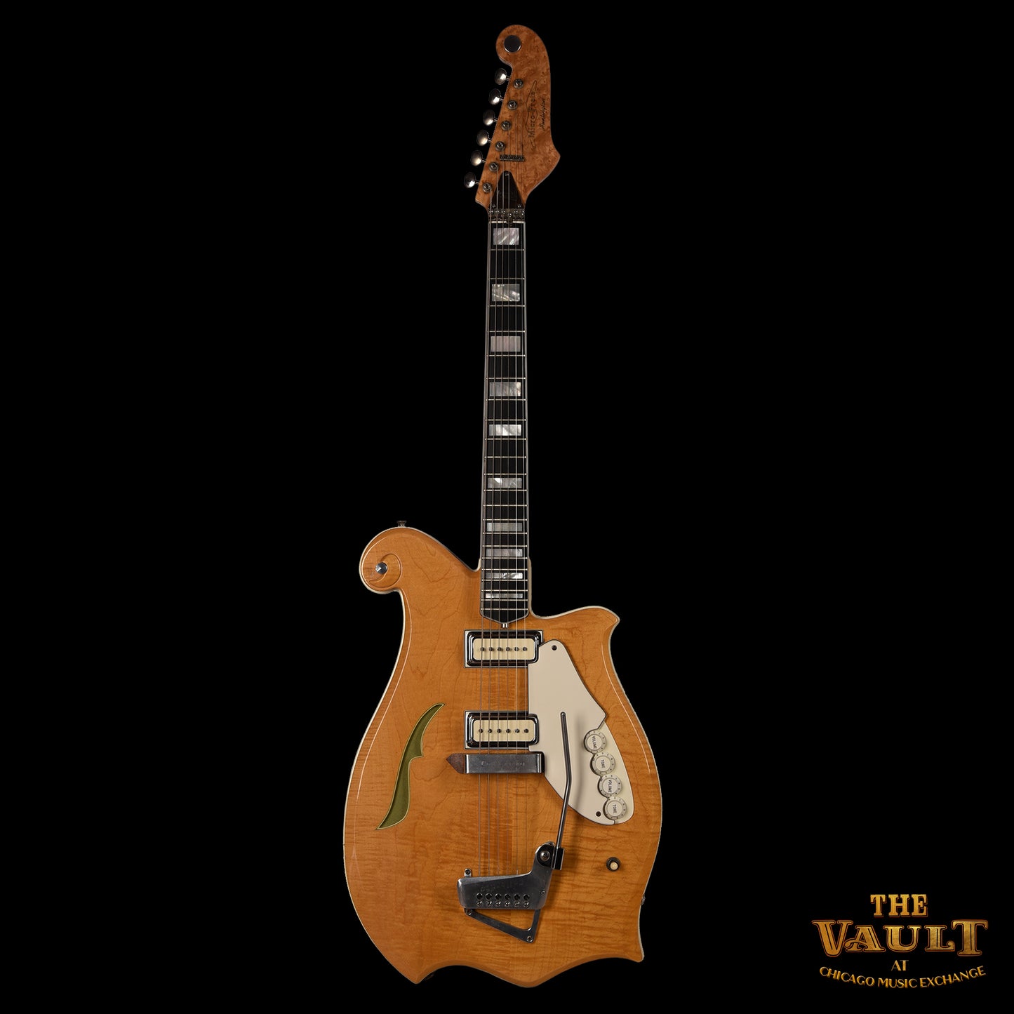 Microfrets Huntington Natural 1969 Electric Guitars / Solid Body