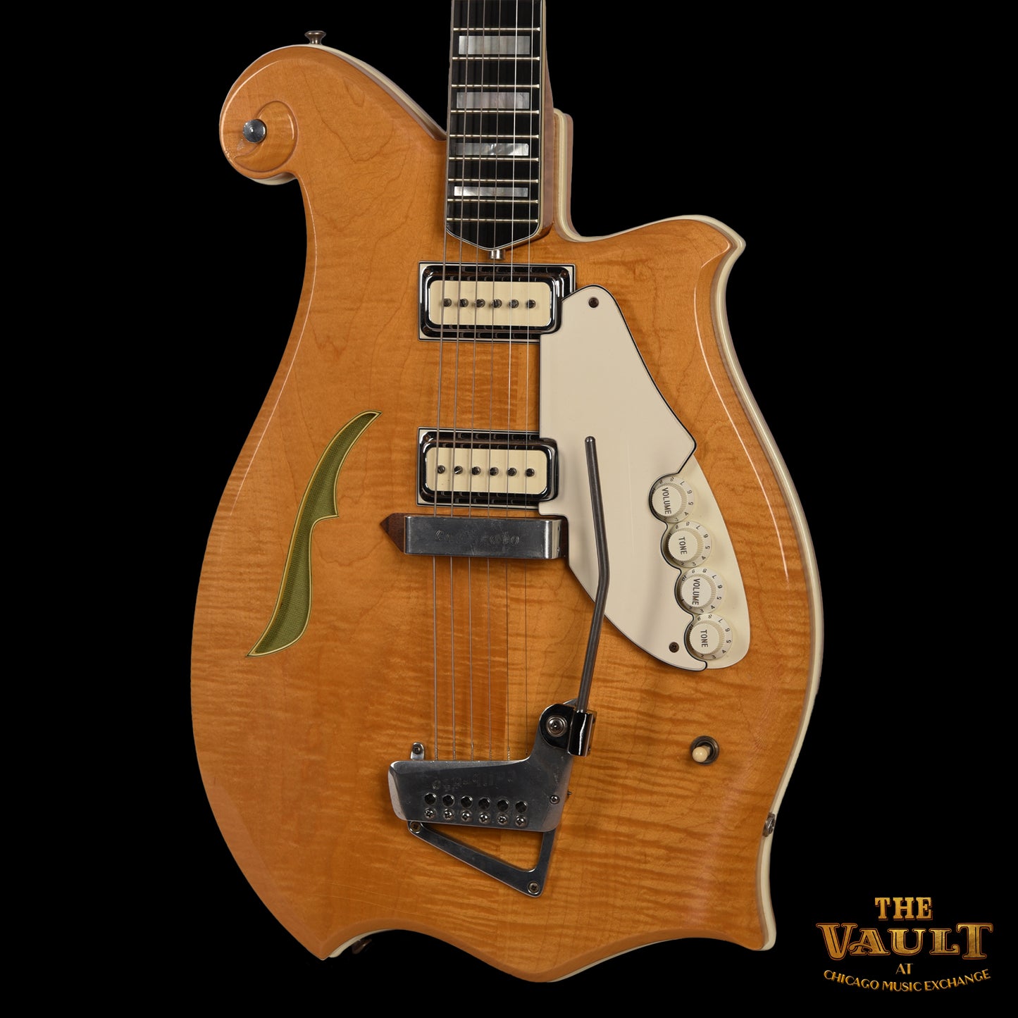 Microfrets Huntington Natural 1969 Electric Guitars / Solid Body