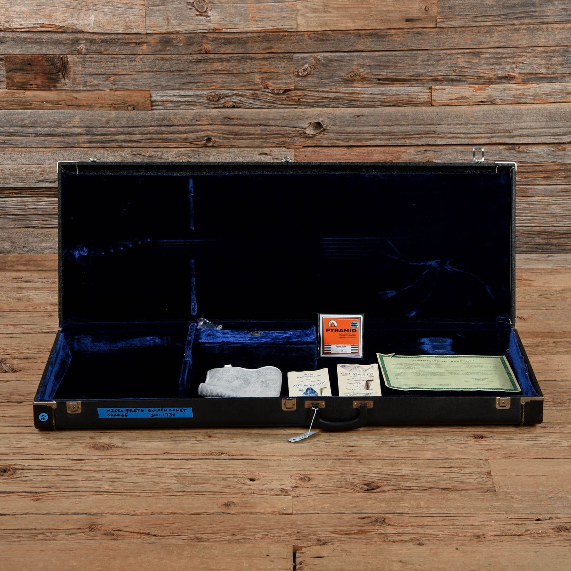 Microfrets Golden Comet Coral 1960s Electric Guitars / Semi-Hollow