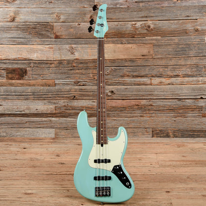 Mike Lull V4 Daphne Blue 2014 Bass Guitars / 4-String