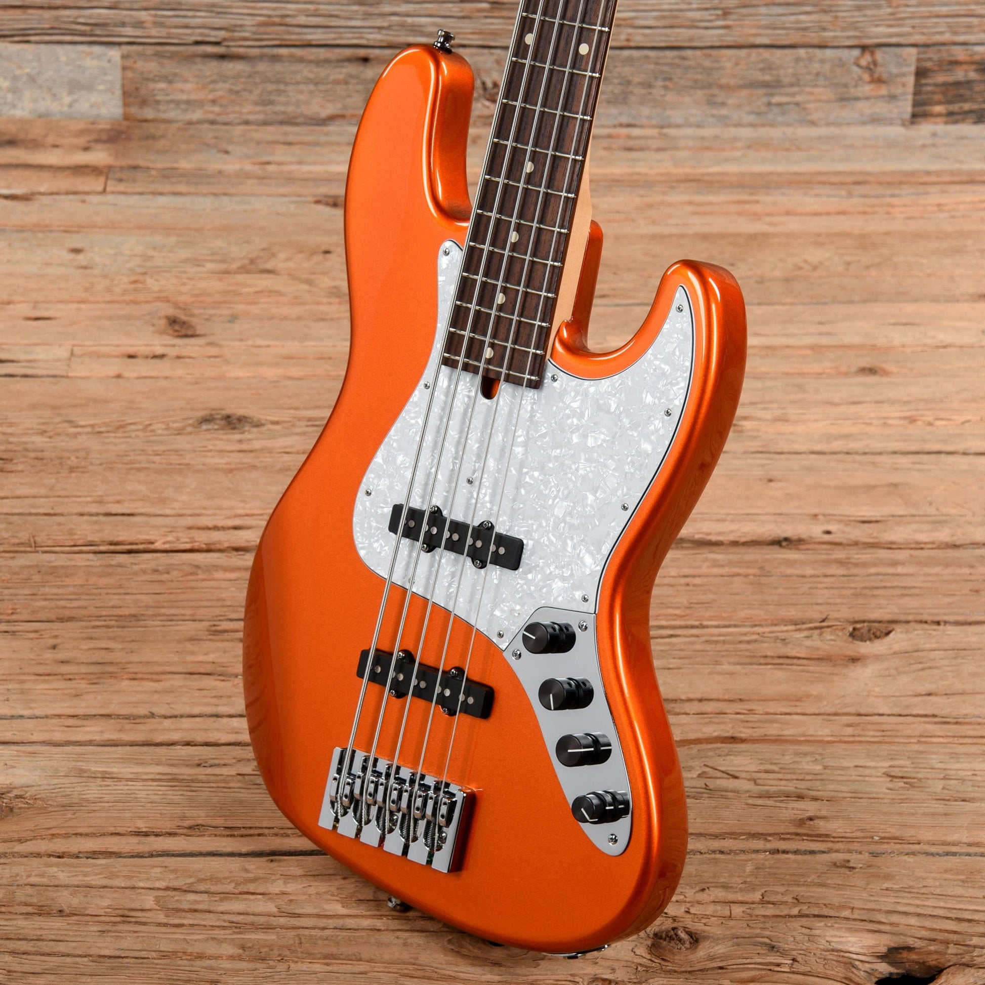 Mike Lull M5V Orange 2021 Bass Guitars / 5-String or More