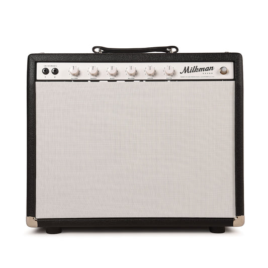 Milkman HT15 Harmonic Tremolo 1x12 Combo 15W w/ Large Ceramic Jupiter Speaker Tuxedo Black Tolex w/ White Grill Cloth Amps / Guitar Amps / Guitar Combos