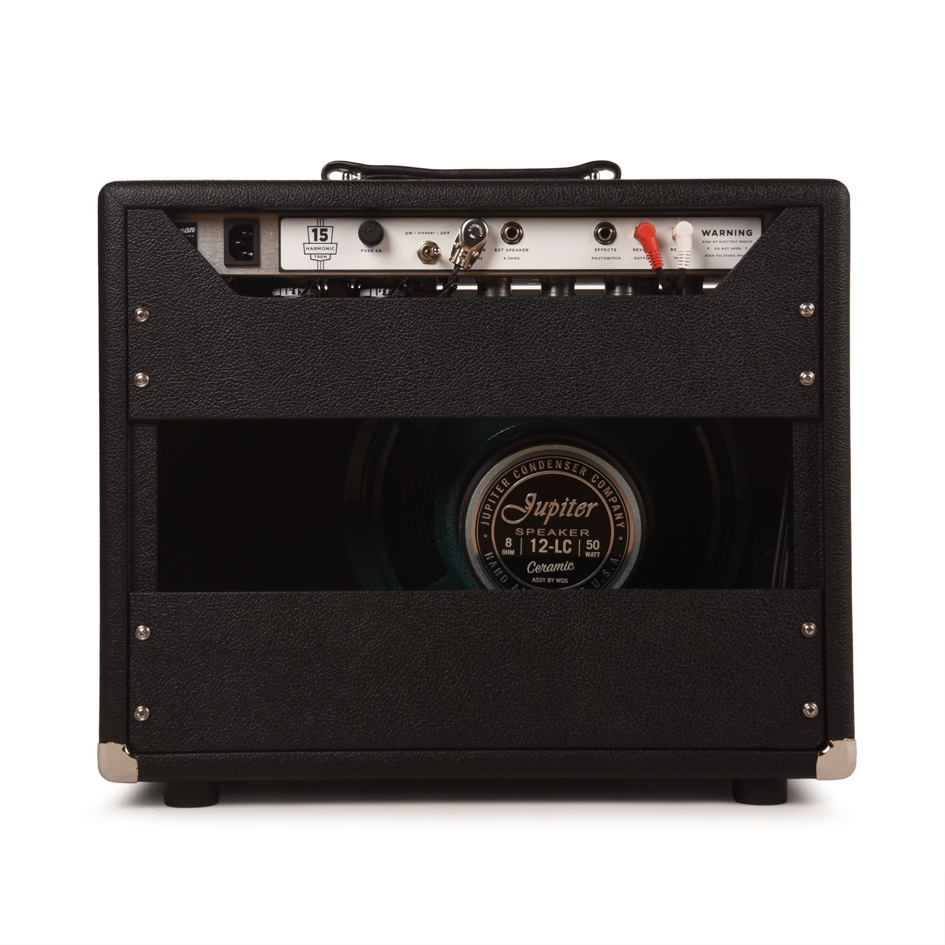 Milkman HT15 Harmonic Tremolo 1x12 Combo 15W w/ Large Ceramic Jupiter Speaker Tuxedo Black Tolex w/ White Grill Cloth Amps / Guitar Amps / Guitar Combos