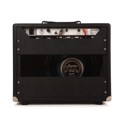 Milkman HT15 Harmonic Tremolo 1x12 Combo 15W w/ Large Ceramic Jupiter Speaker Tuxedo Black Tolex w/ White Grill Cloth Amps / Guitar Amps / Guitar Combos