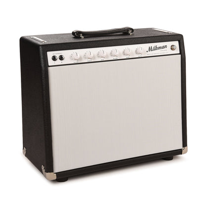 Milkman HT15 Harmonic Tremolo 1x12 Combo 15W w/ Large Ceramic Jupiter Speaker Tuxedo Black Tolex w/ White Grill Cloth Amps / Guitar Amps / Guitar Combos