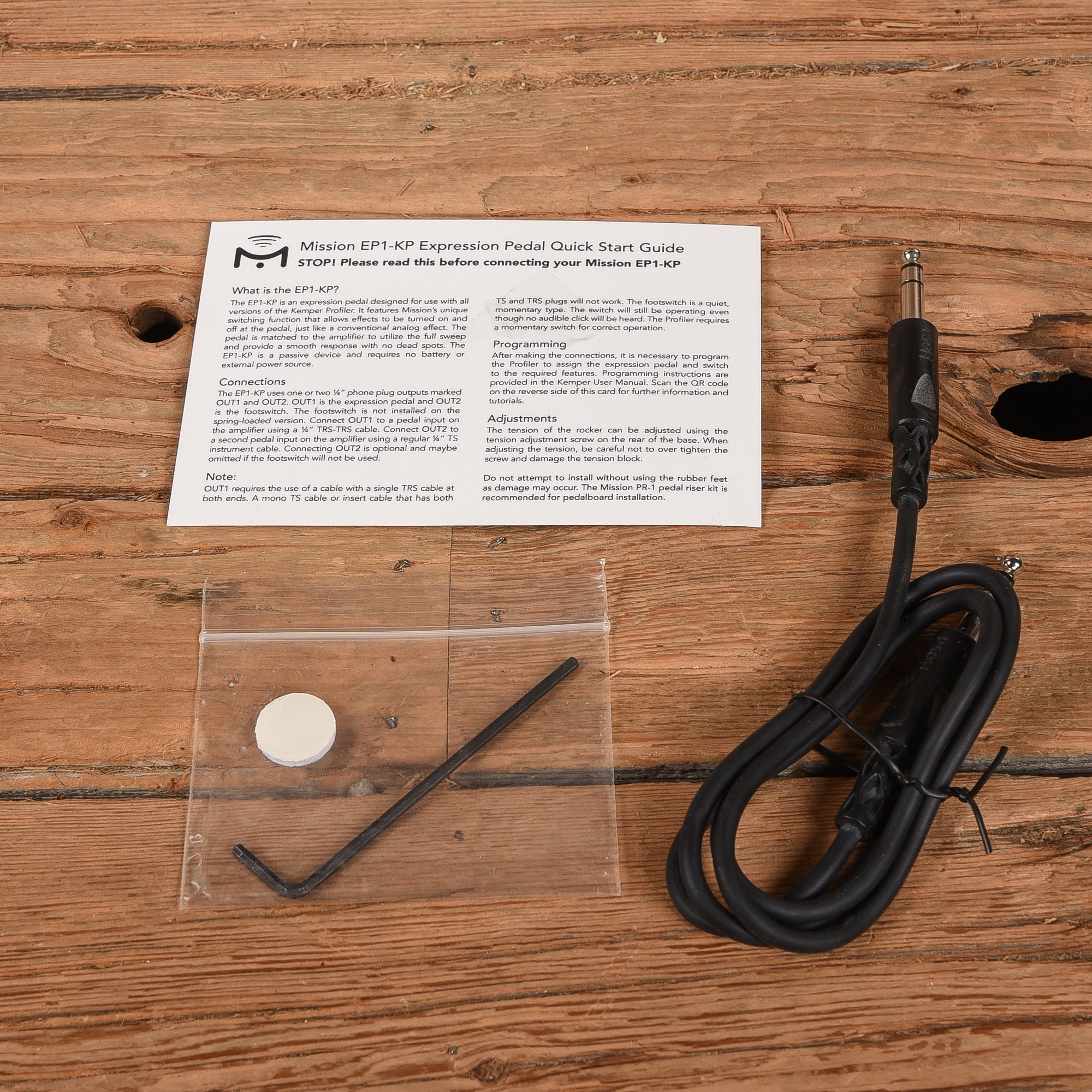 Mission Engineering EP-1-KP Kemper Profiler Expression Pedal Effects and Pedals / Controllers, Volume and Expression