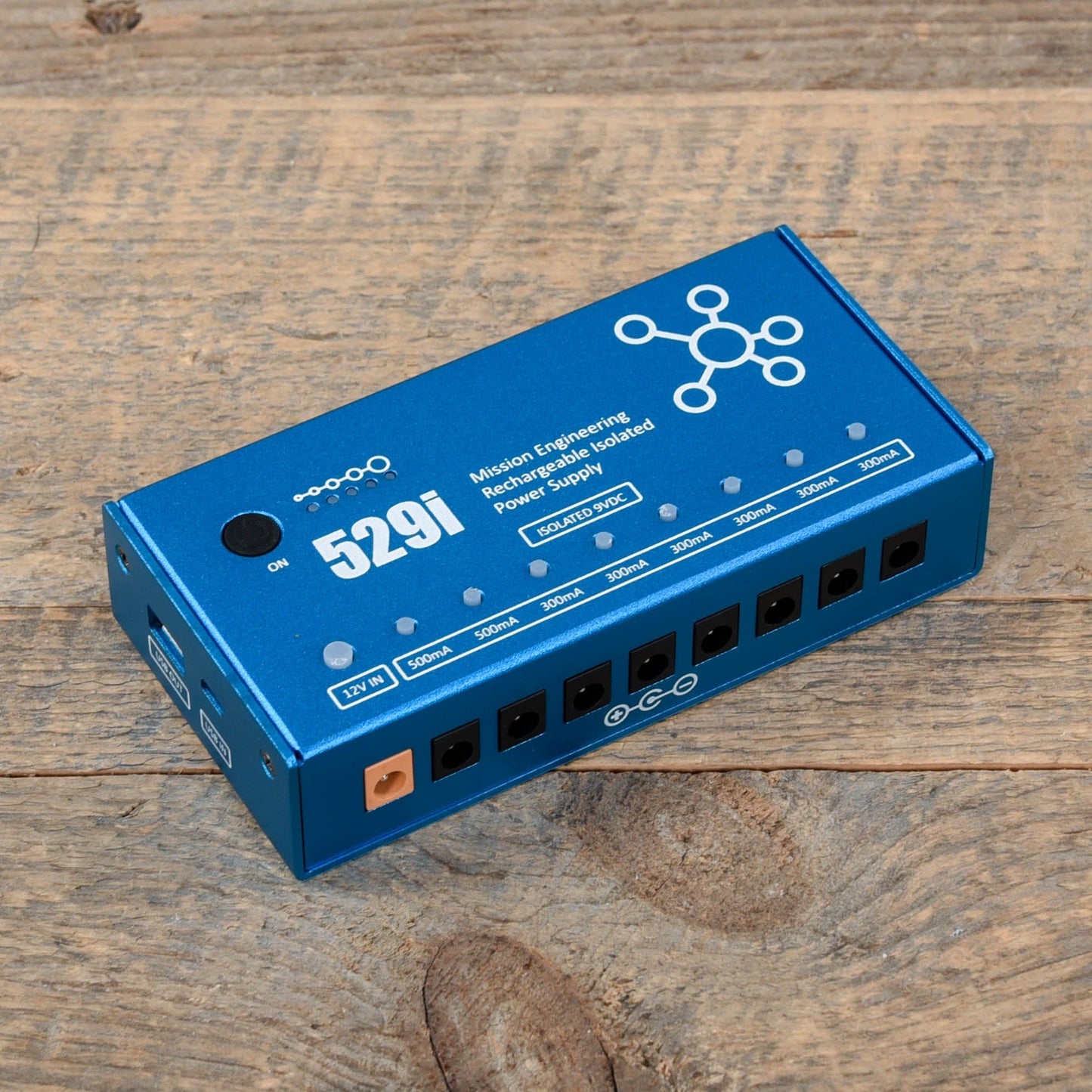 Mission Engineering 529i High Power Supply w/Internal Battery & USB Connectivity Effects and Pedals / Pedalboards and Power Supplies