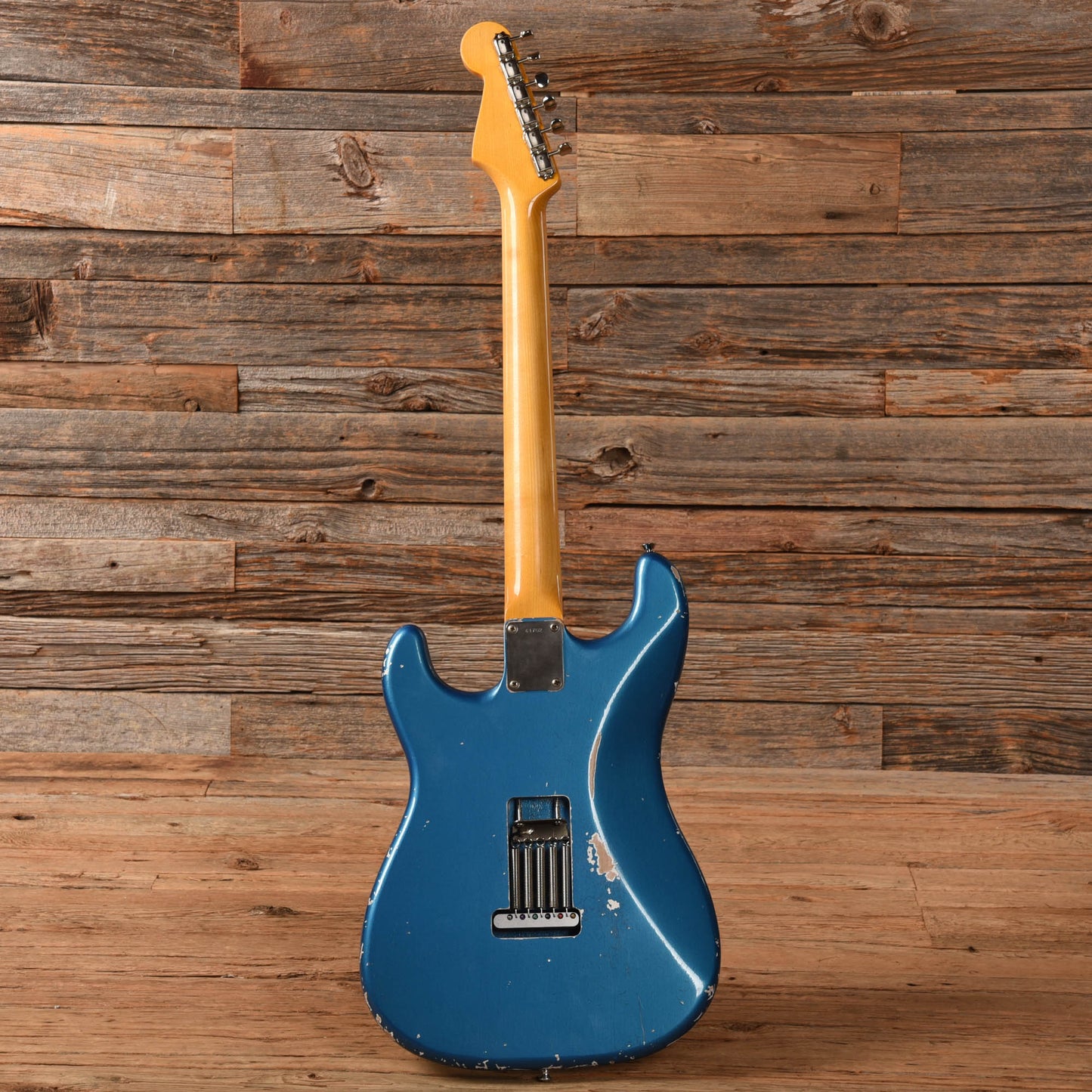 MJT S-Style w/Fender Eric Johnson Neck Lake Placid Blue Electric Guitars / Solid Body