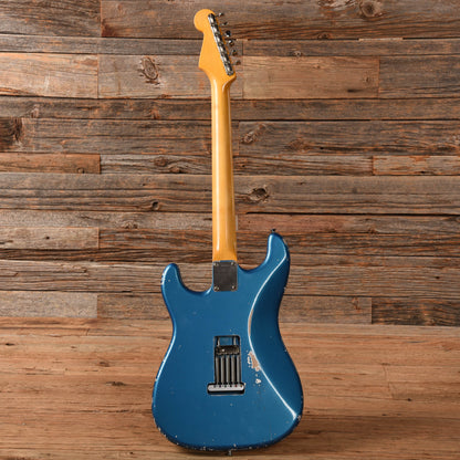 MJT S-Style w/Fender Eric Johnson Neck Lake Placid Blue Electric Guitars / Solid Body